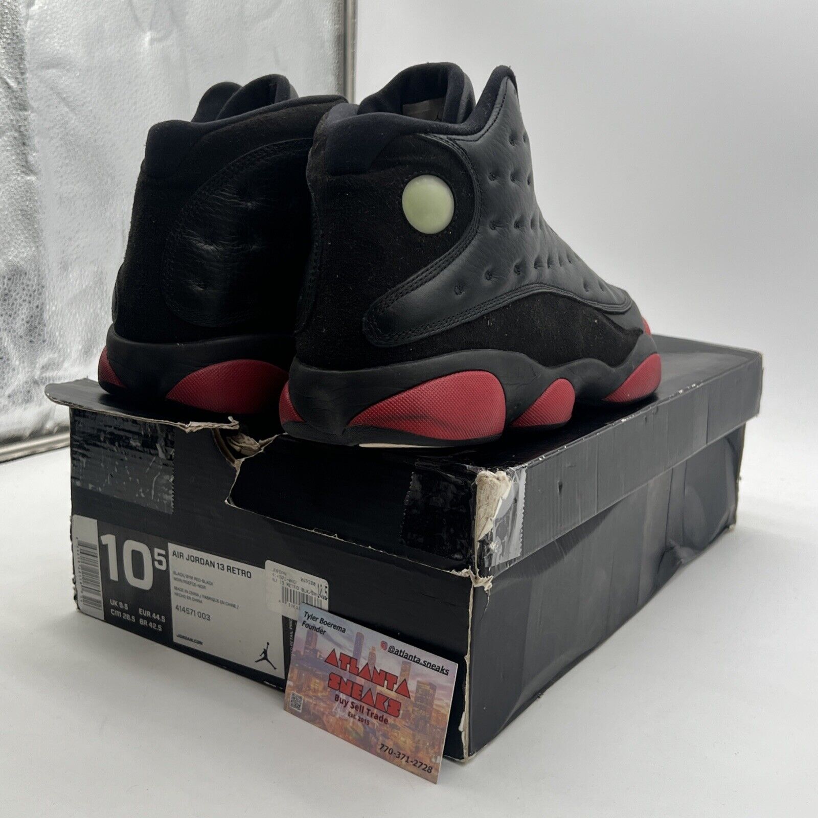 Size 10.5 - Air Jordan 13 Retro Dirty Bred (414571-003)