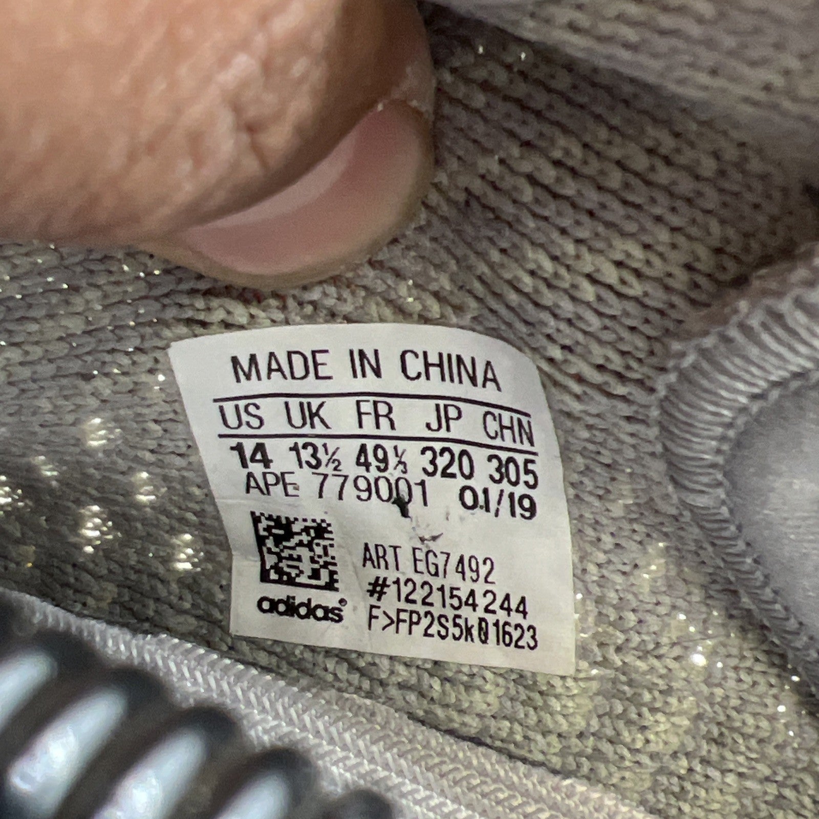 Size 14 - Adidas Yeezy Boost 350 V2 True Form (EG7492)