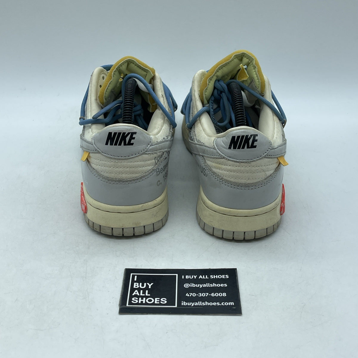 Size 8 - Off-White x Nike Dunk Low Lot 05 of 50 (DM1602-113)