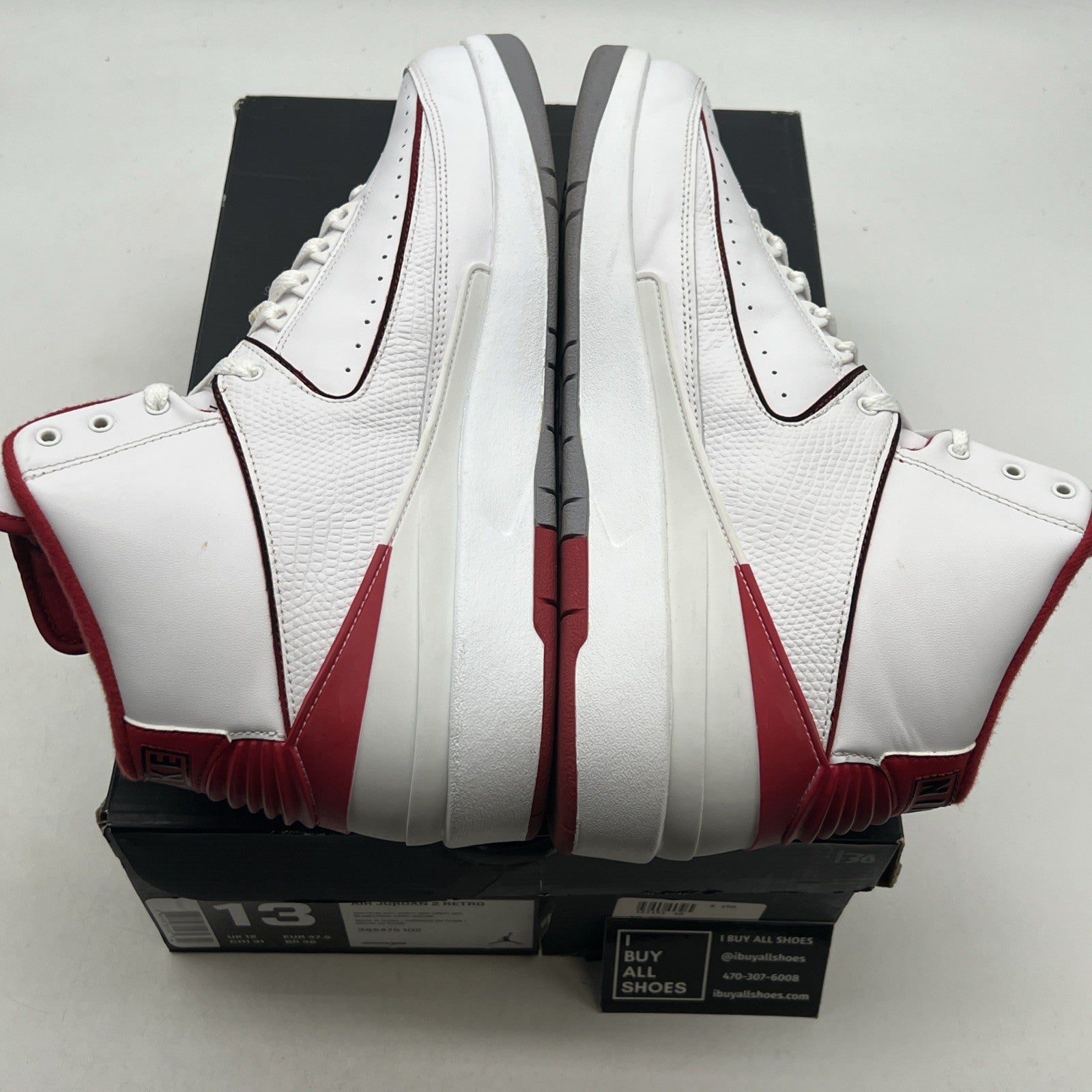 Size 13 - Air Jordan 2 Retro Chicago Home (385475-102)