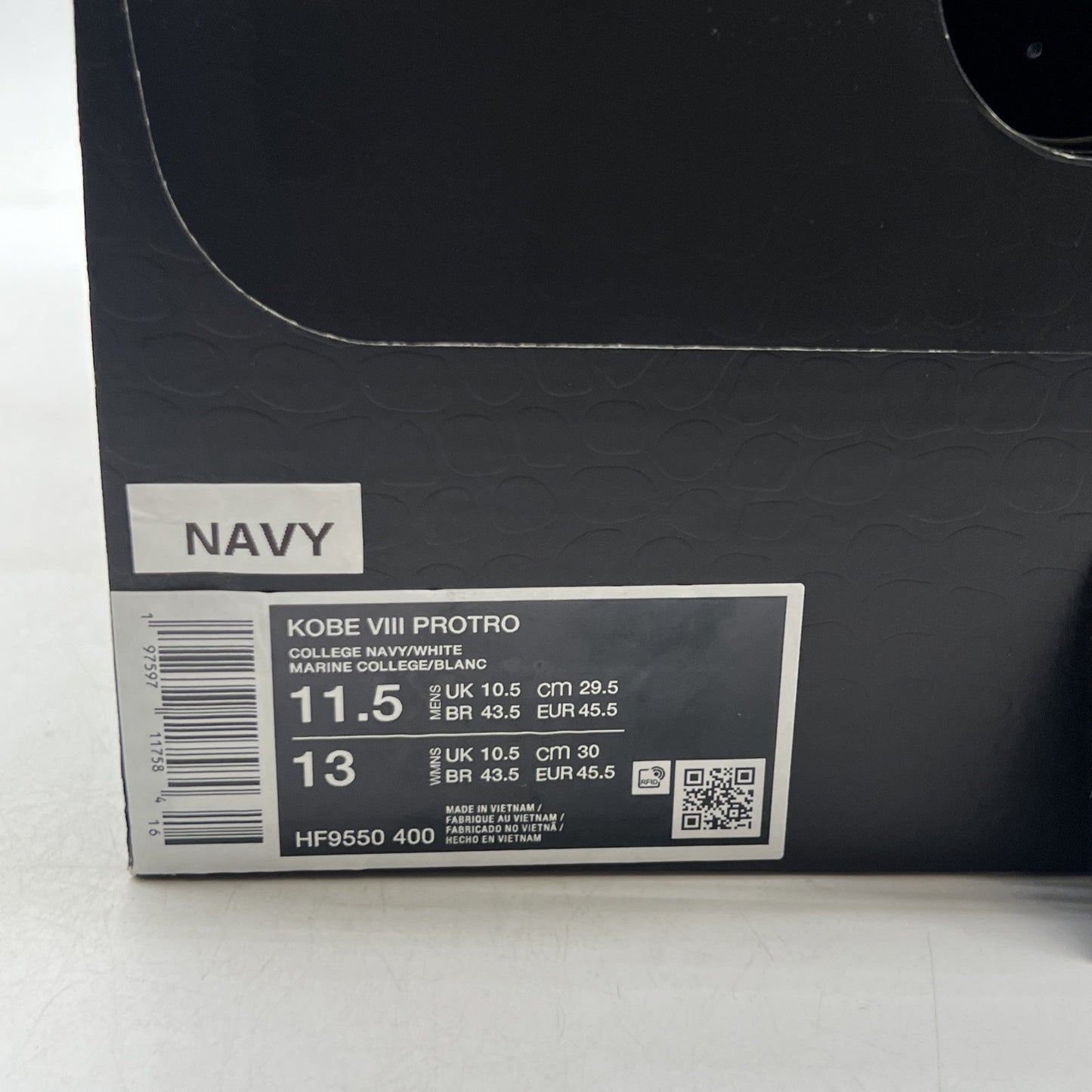 Size 11.5 - Nike Kobe 8 Protro College Navy (HF9550-400)