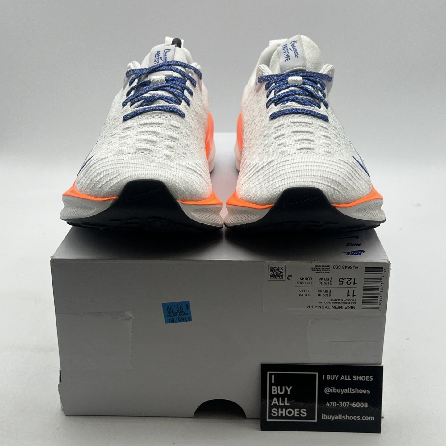 Size 11 - Nike ReactX Infinity Run 4 Blueprint Pack (HJ6648-900)