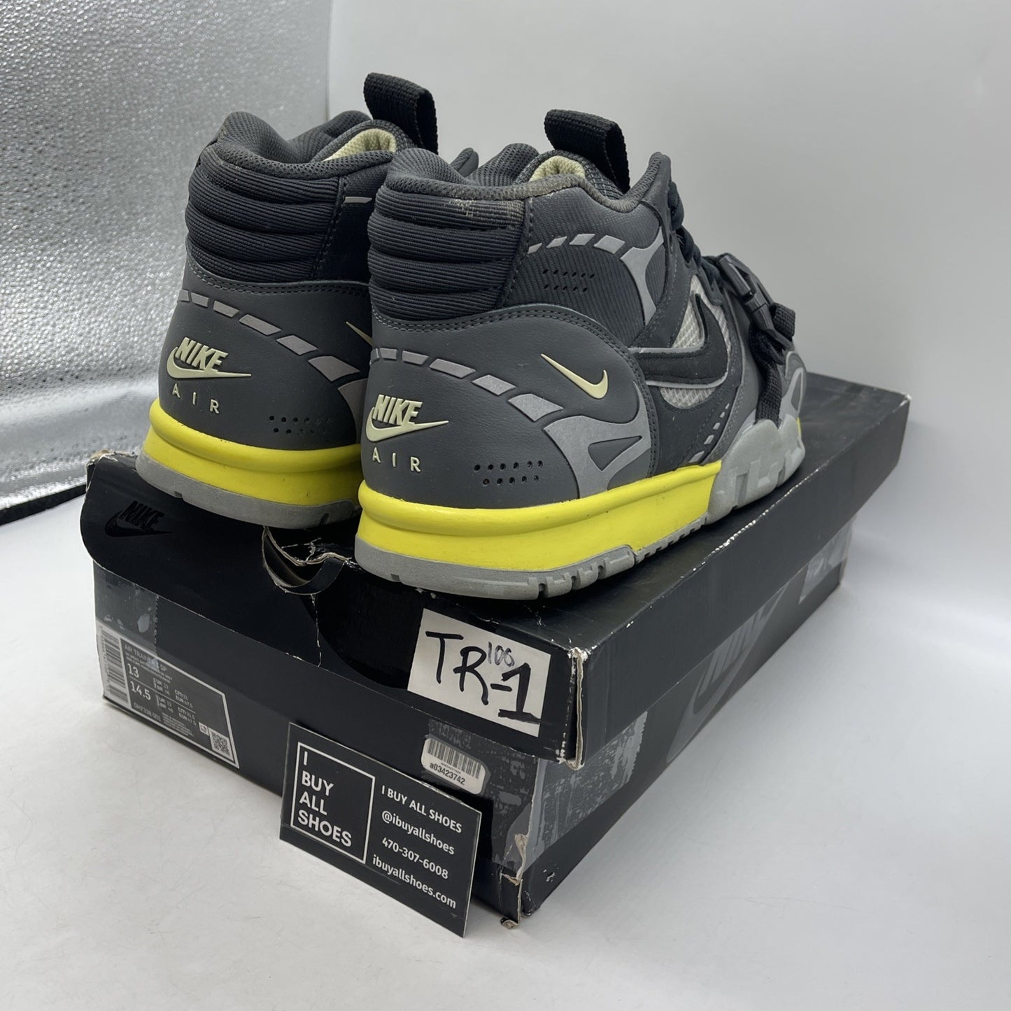 Size 13 - Nike Air Trainer 1 Utility Dark Smoke Grey (DH7338-001)