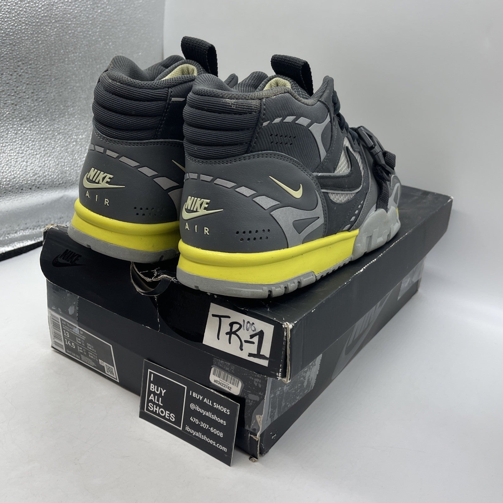 Size 13 - Nike Air Trainer 1 Utility Dark Smoke Grey (DH7338-001)