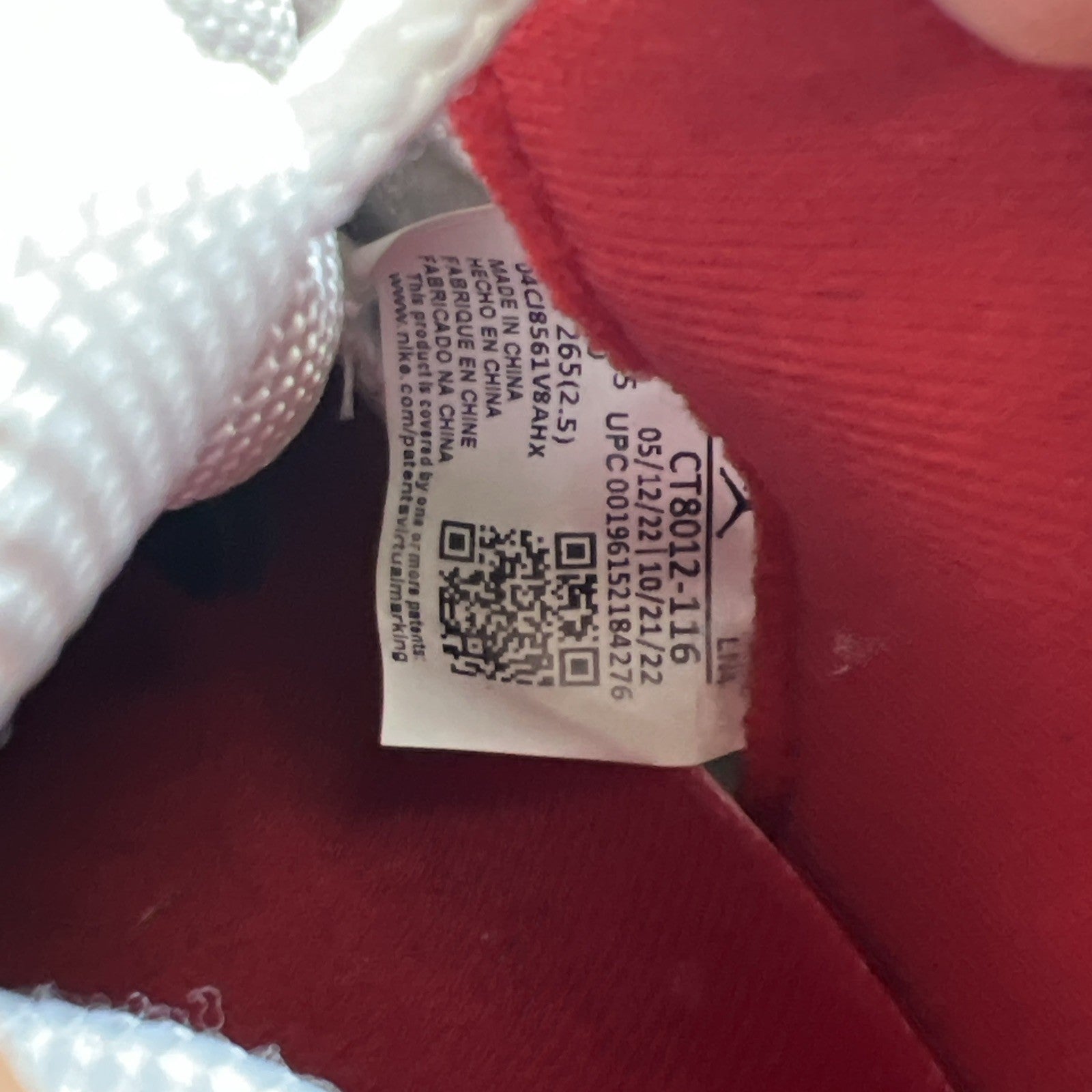 Size 8.5 - Air Jordan 11 Retro High Cherry (CT8012-116)