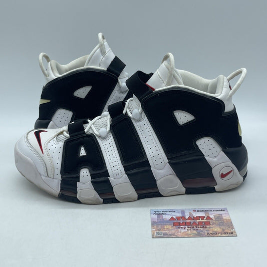 Size 10.5 - Nike Air More Uptempo Scottie Pippen White Leather  (414962-105)