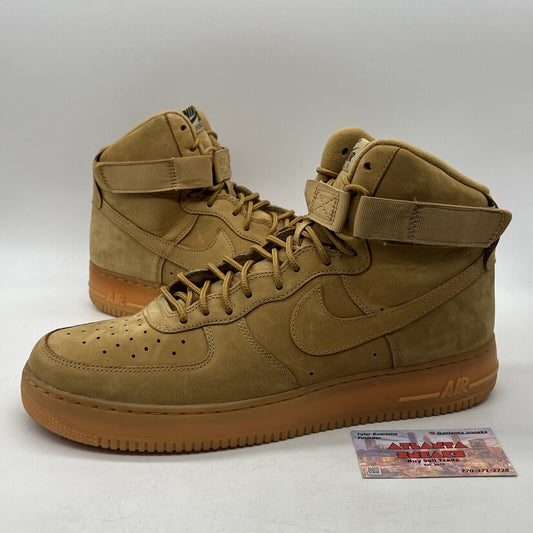 Size 13 - Nike Air Force 1 '07 LV8 WB High Flax (882096-200)