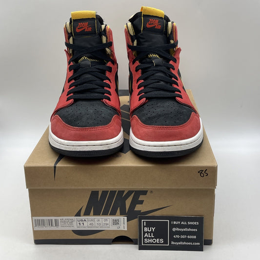 Size 11 - Air Jordan 1 Zoom Comfort High Chile Red (CT0978-006)
