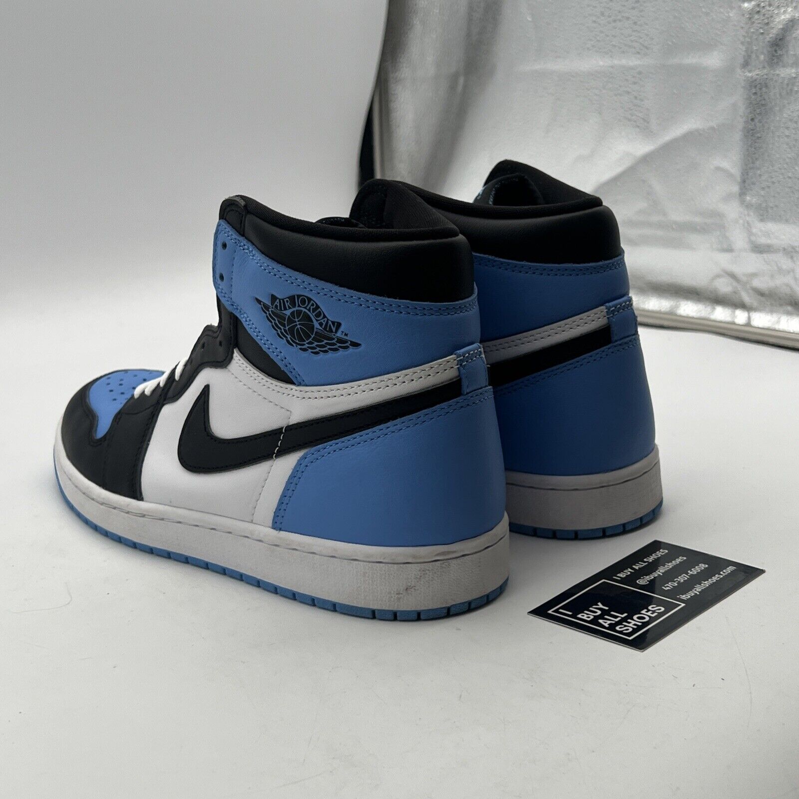 Size 10 - Air Jordan 1 Retro OG High UNC Toe (DZ5485-400)