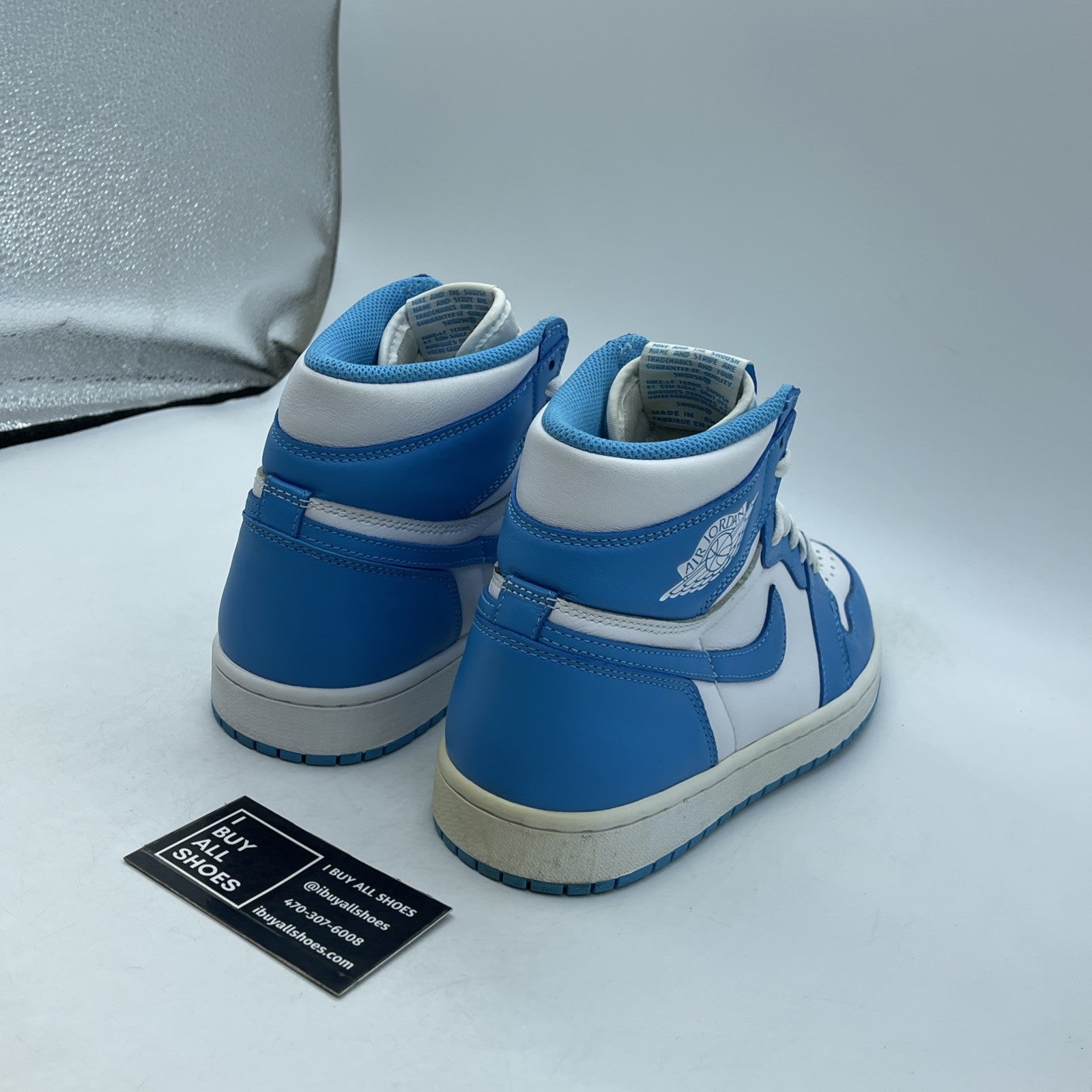 Size 9 - Air Jordan 1 Retro High OG UNC 2015 (555088-117)