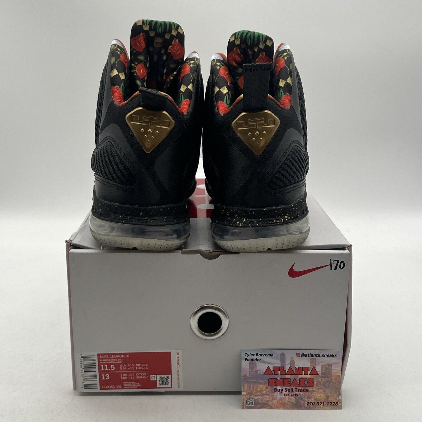 Size 11.5 - Nike LeBron 9 2022 Watch The Throne (DO9353-001)