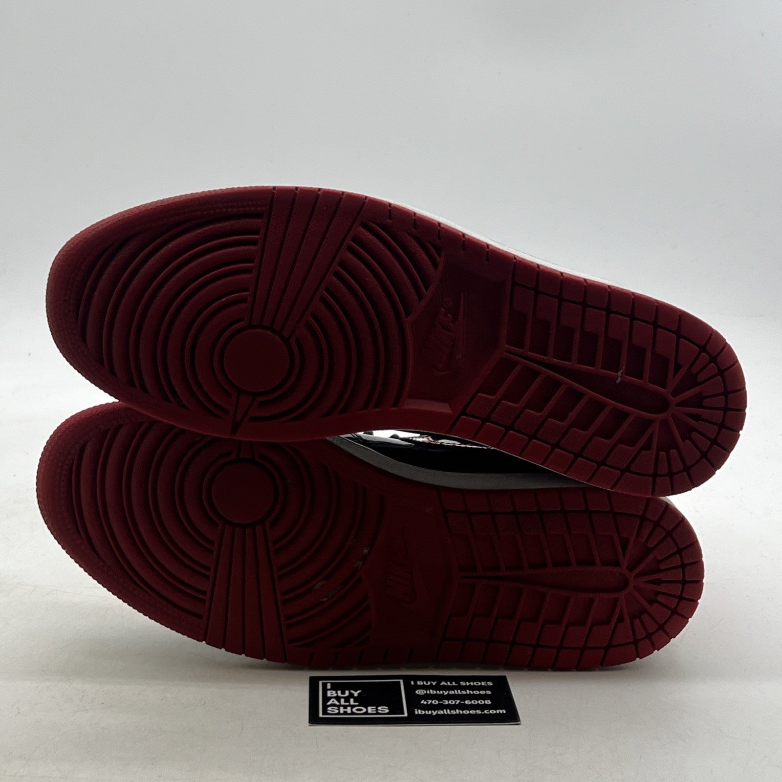 Size 11 - Air Jordan 1 Retro OG High Patent Bred (555088-063)