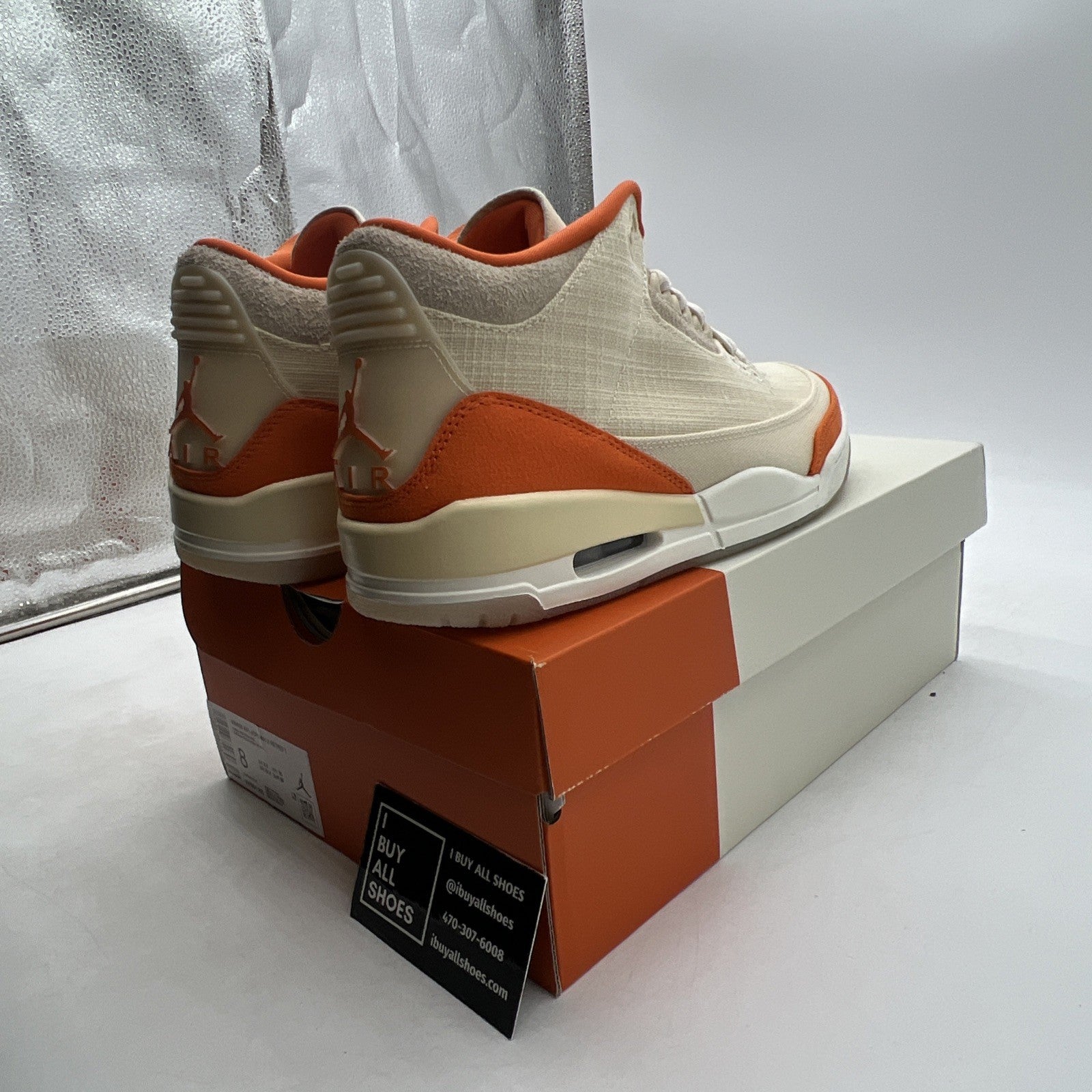 Size 8 - Air Jordan 3 Retro TEX Starfish W (IH7694-200)