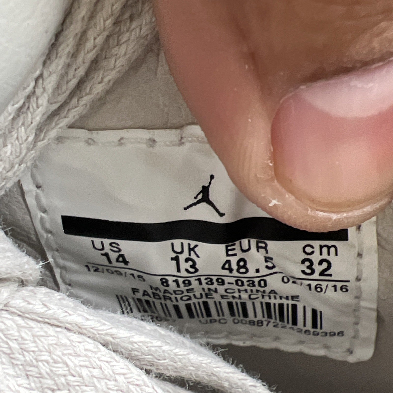 Size 14 - Air Jordan 4 Retro Premium Snakeskin (819139-030)