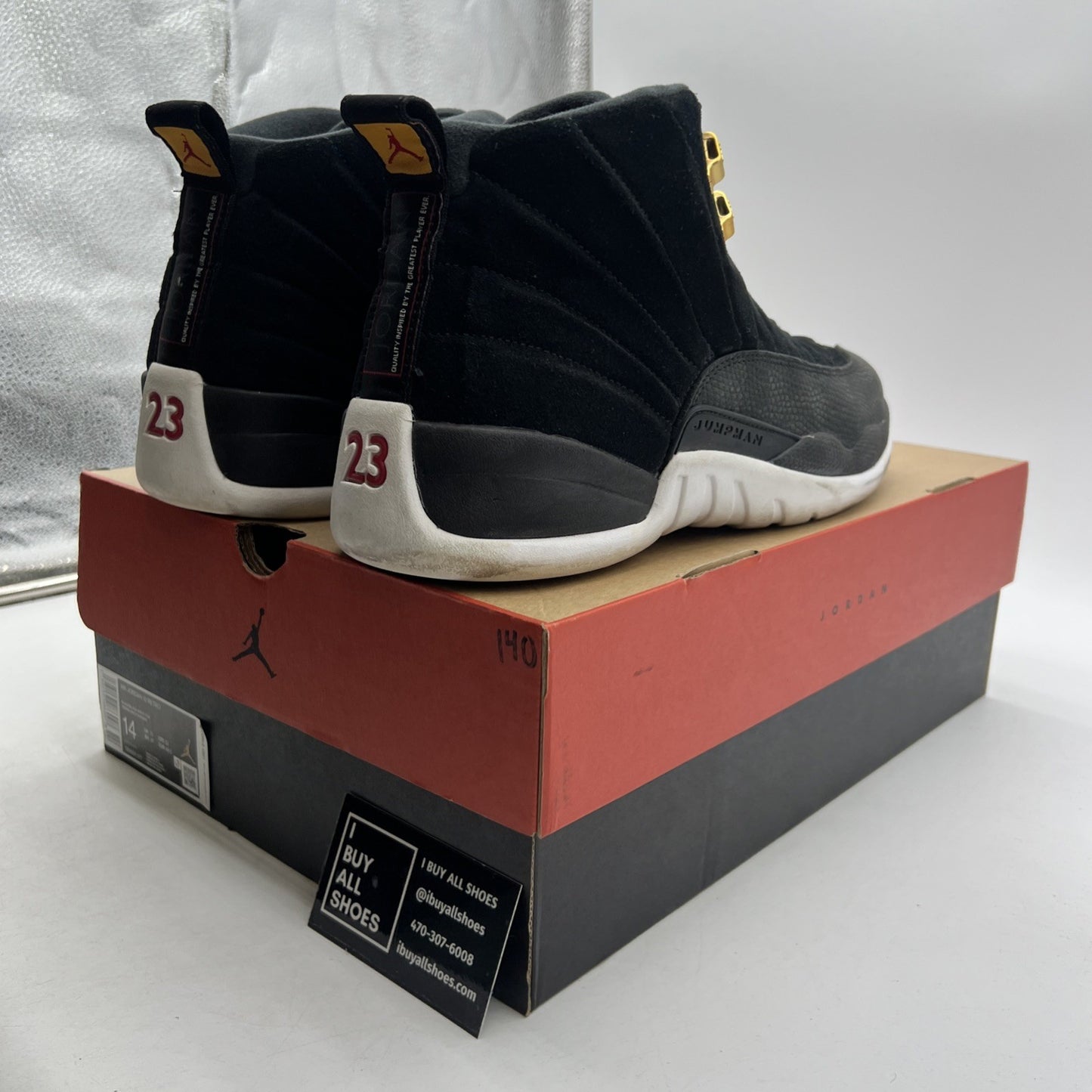 Size 14 - Air Jordan 12 Retro Reverse Taxi (130690-017)
