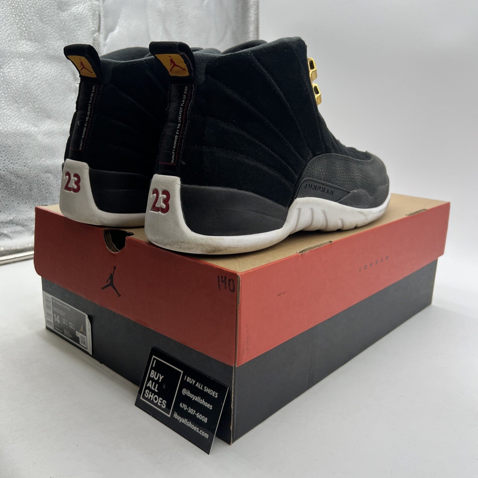 Size 14 - Air Jordan 12 Retro Reverse Taxi (130690-017)