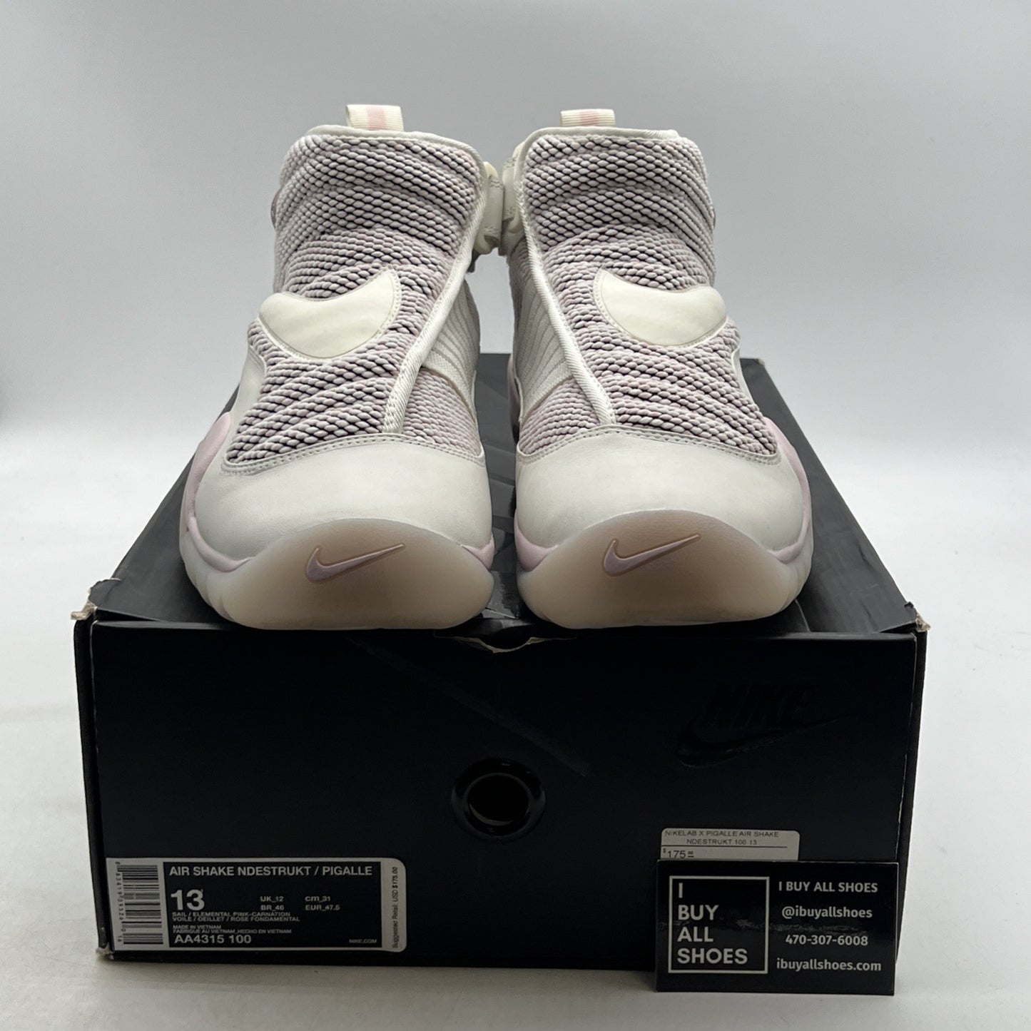 Size 13 - Pigalle x NikeLab Air Shake Ndestrukt Carmen Electra (AA4315-100)