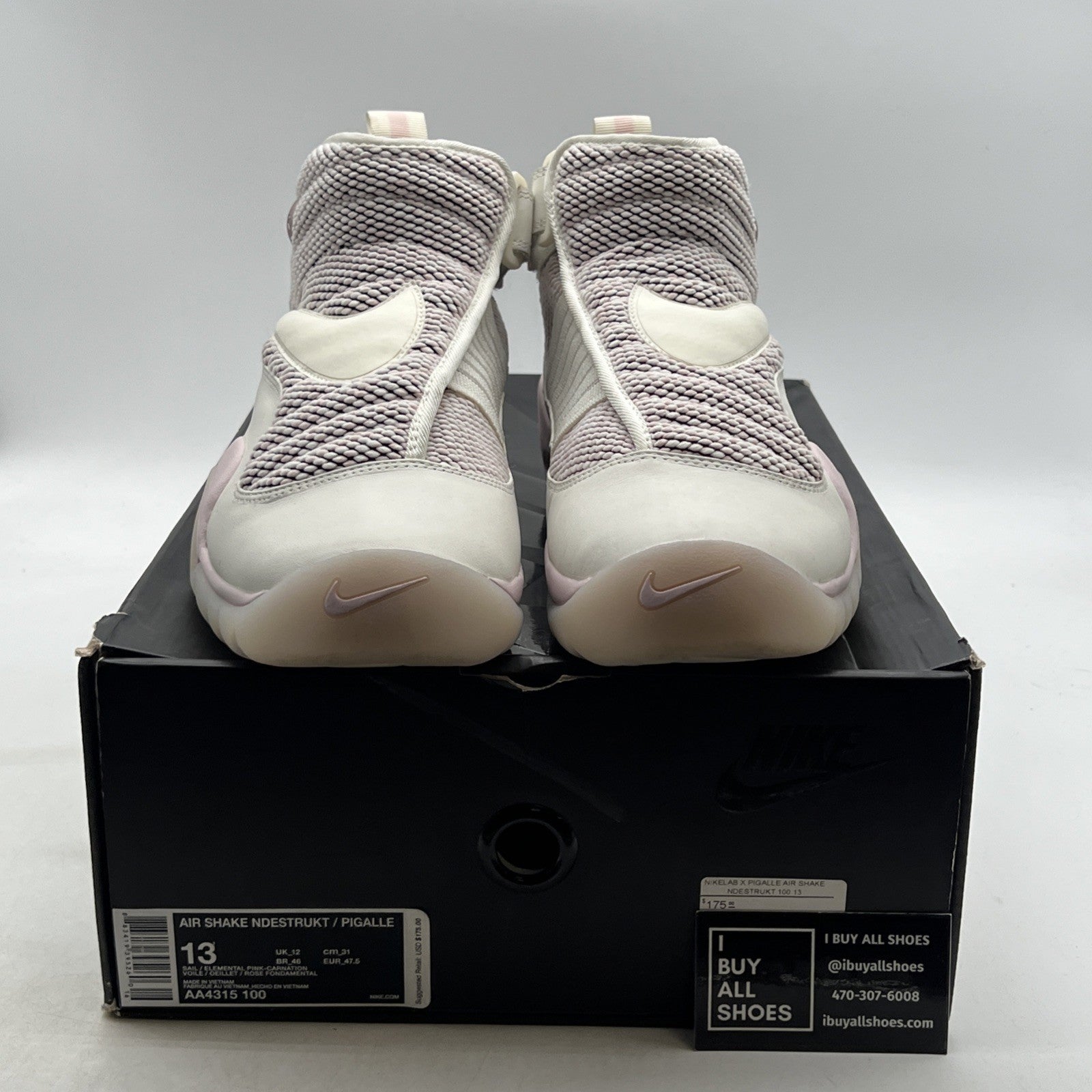 Size 13 - Pigalle x NikeLab Air Shake Ndestrukt Carmen Electra (AA4315-100)
