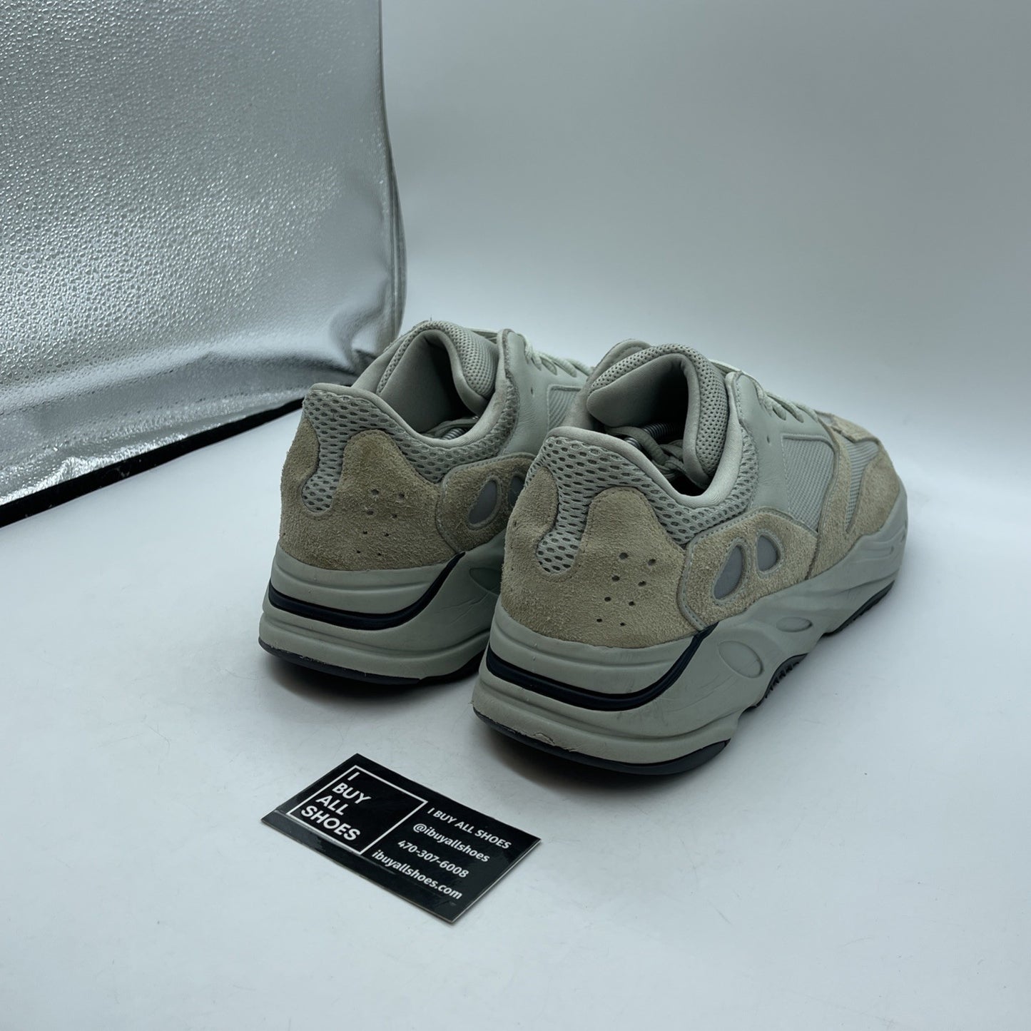 Size 14 - adidas Yeezy Boost 700 Salt Suede Leather (EG7487)