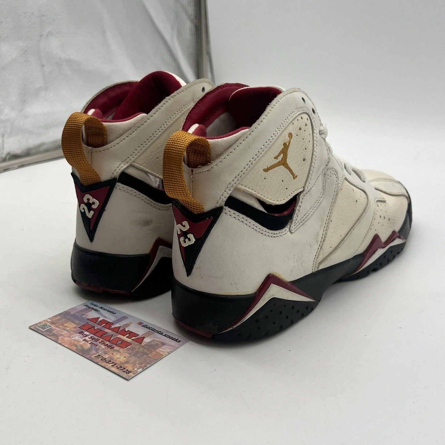 Size 7Y - Nike Air Jordan Retro 7 GS Cardinal (304774-104)