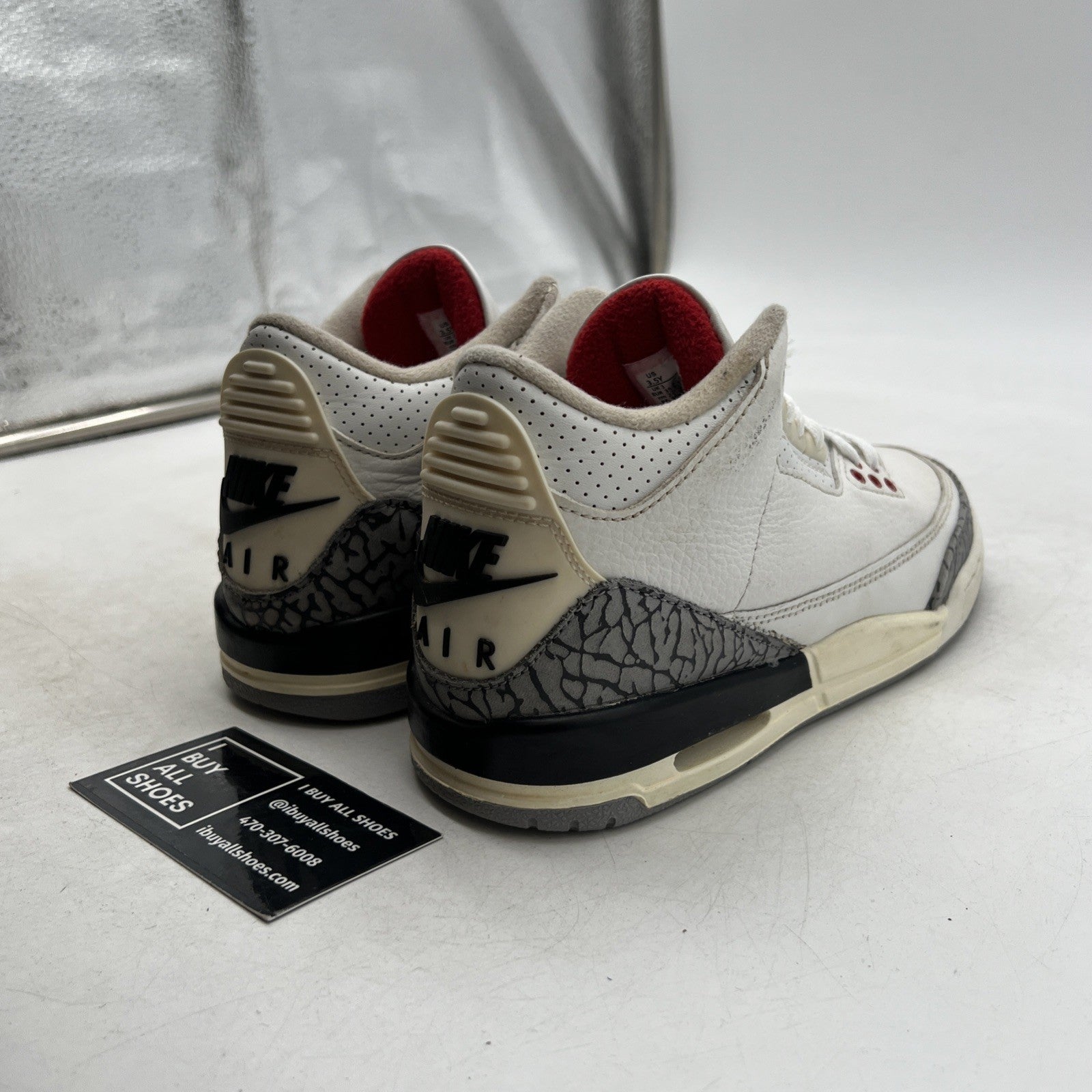Size 3.5 - Air Jordan 3 Retro Mid White Cement Reimagined (DM0967-100)