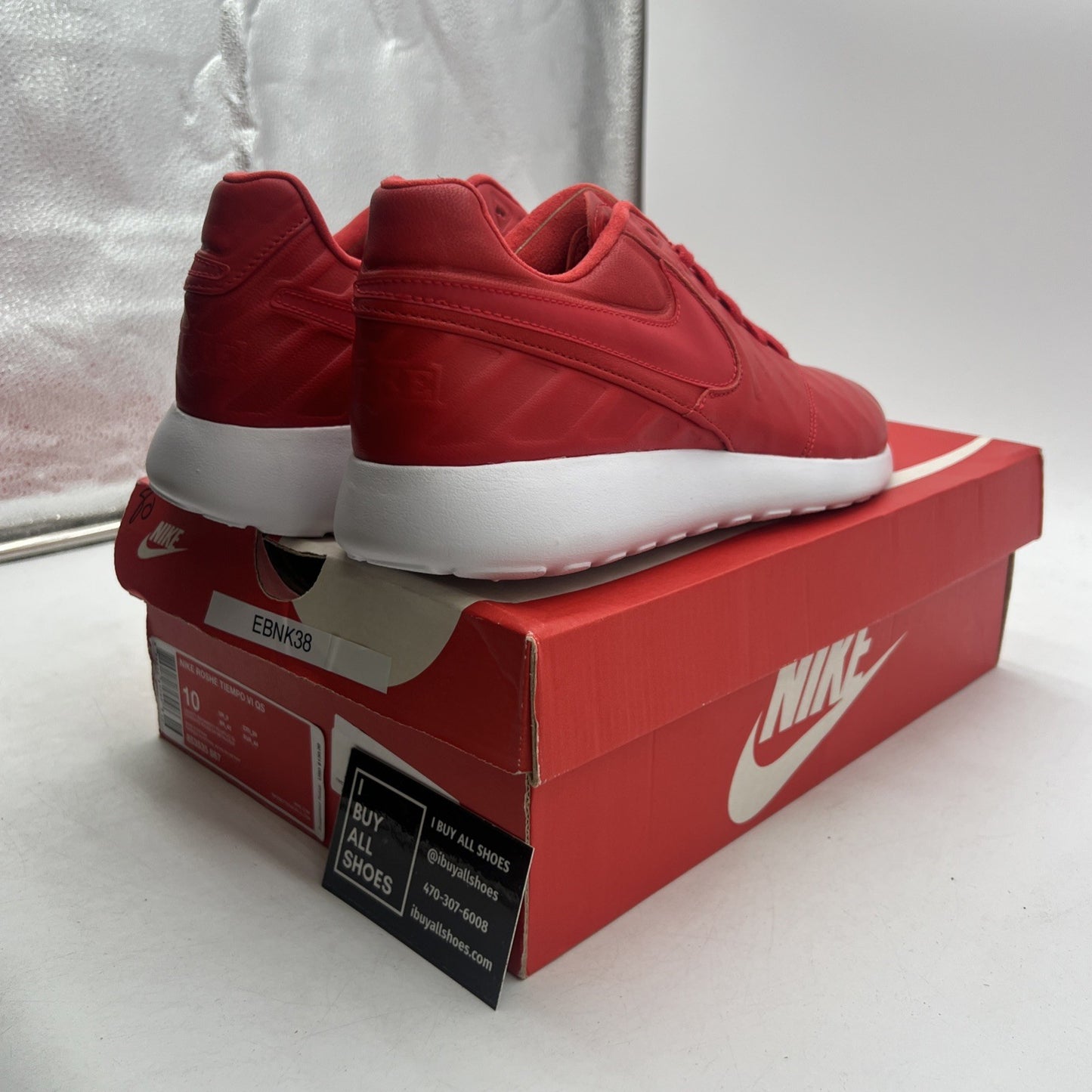 Size 10 - Nike Roshe Tiempo 6 QS Red (853535-667)