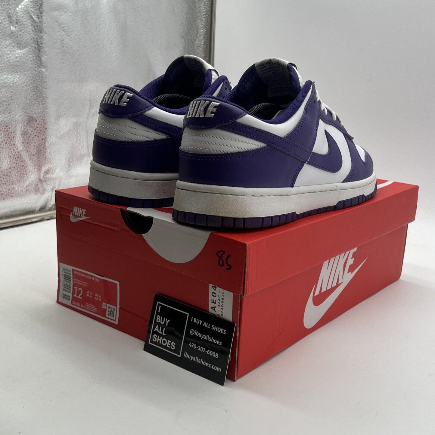 Size 12 - Nike Dunk Low Retro Court Purple 2022 (DD1391-104)