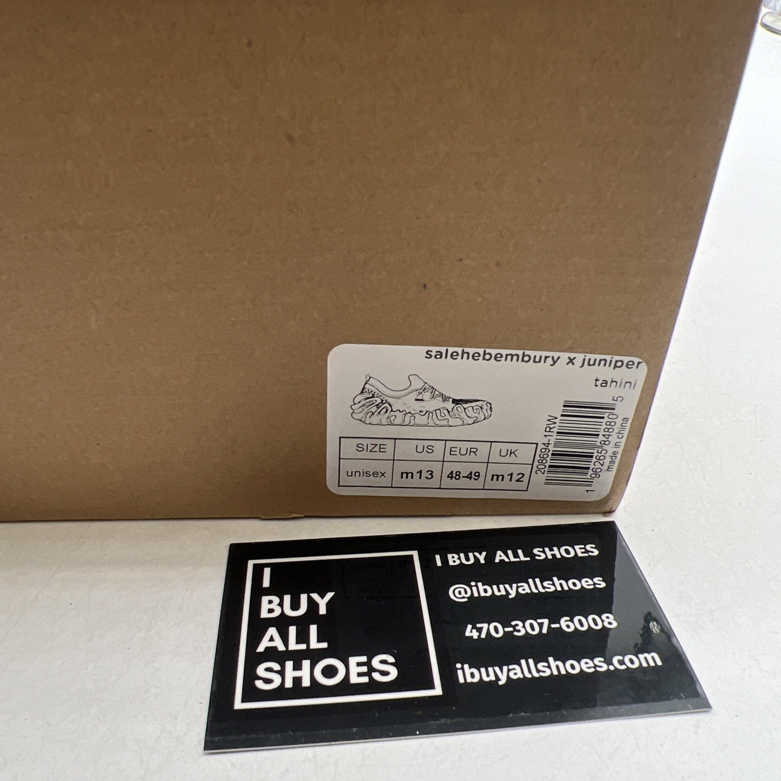 Size 13 - Crocs Salehe Bembury x Pollex Juniper Tahini (208694-1RW)