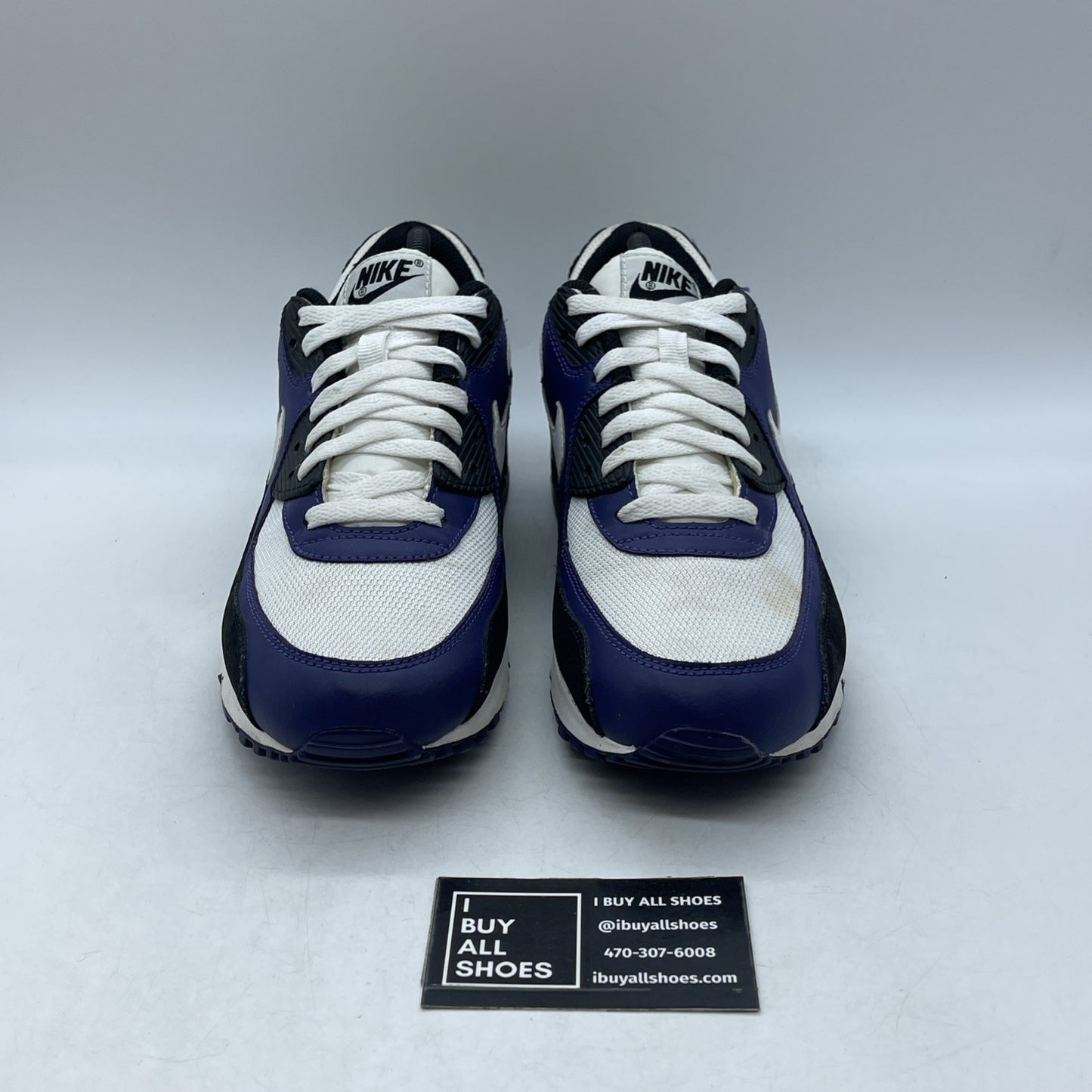 Size 9.5 - Nike Air Max 90 Black (325018-053)