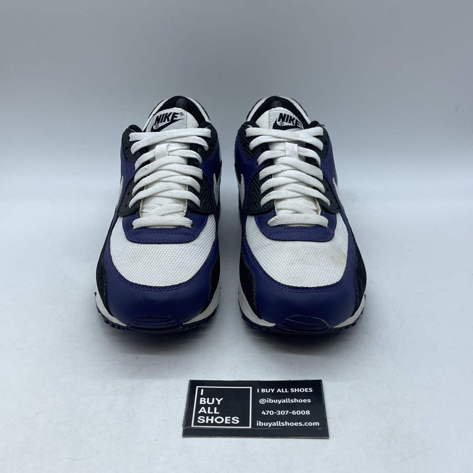 Size 9.5 - Nike Air Max 90 Black (325018-053)