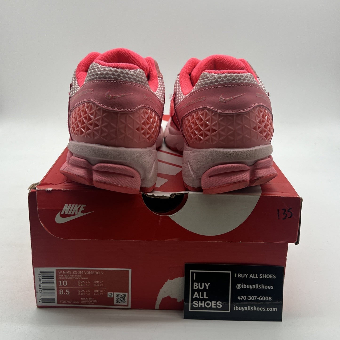 Size 10 - Nike Air Zoom Vomero 5 Barbie W (FQ0257-666)
