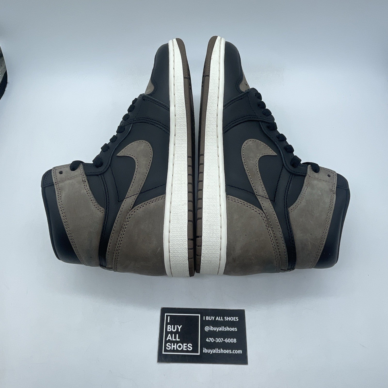 Size 8 - Jordan 1 Retro OG High Palomino Brown Black Suede Leather (DZ5485-020)