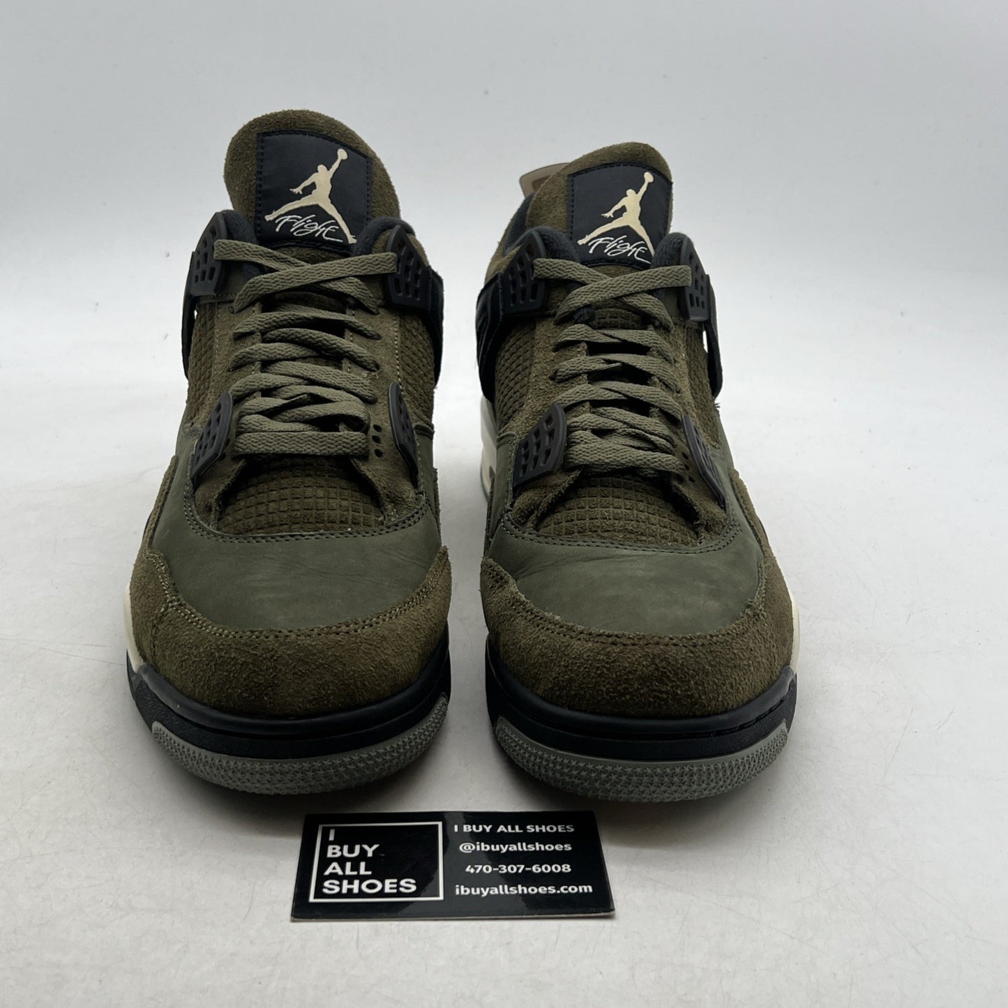 Size 13 - Air Jordan 4 SE Retro Low Craft - Olive (FB9927-200)
