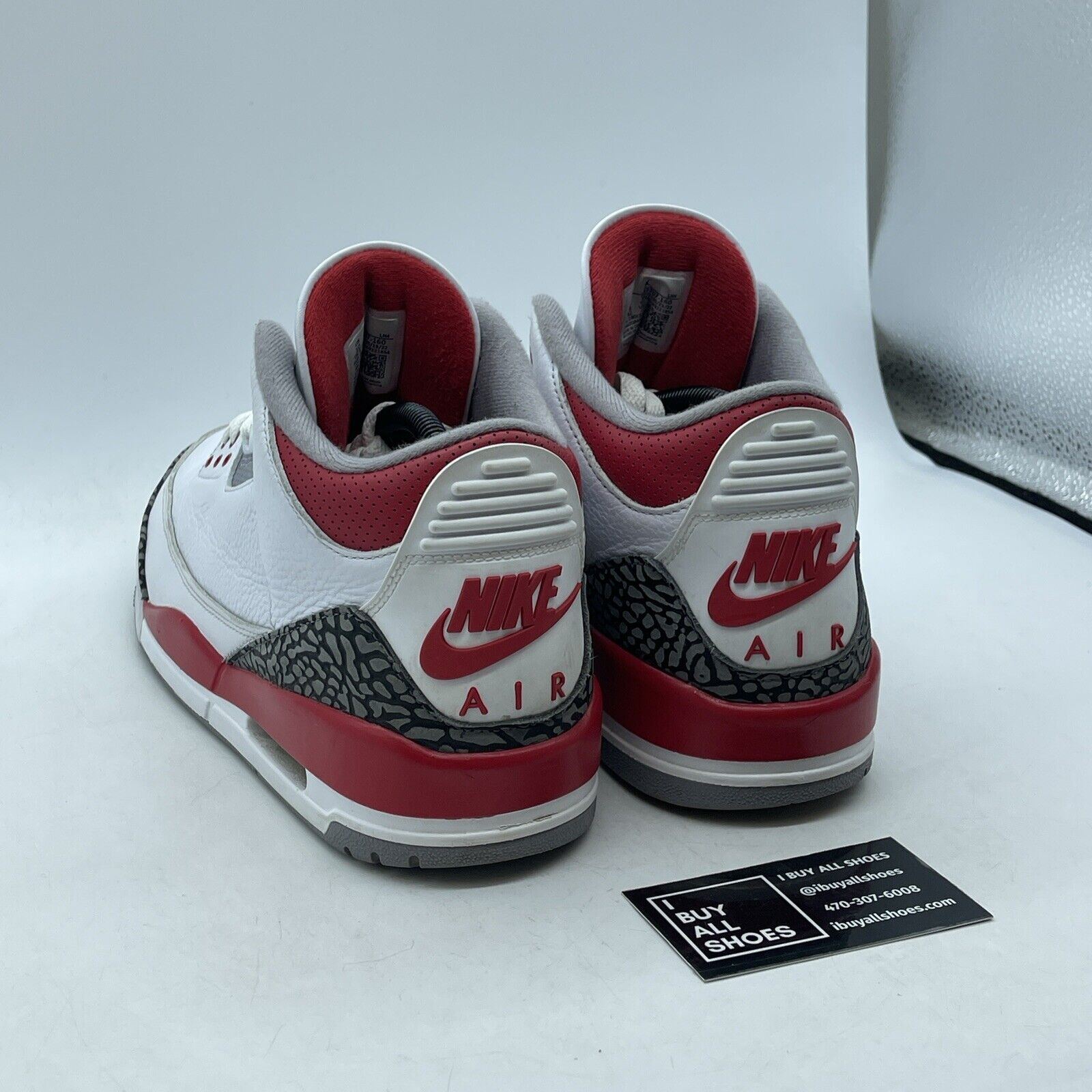 Size 10 - Jordan 3 Retro Mid Fire Red White Grey Suede Leather (DN3707-160)