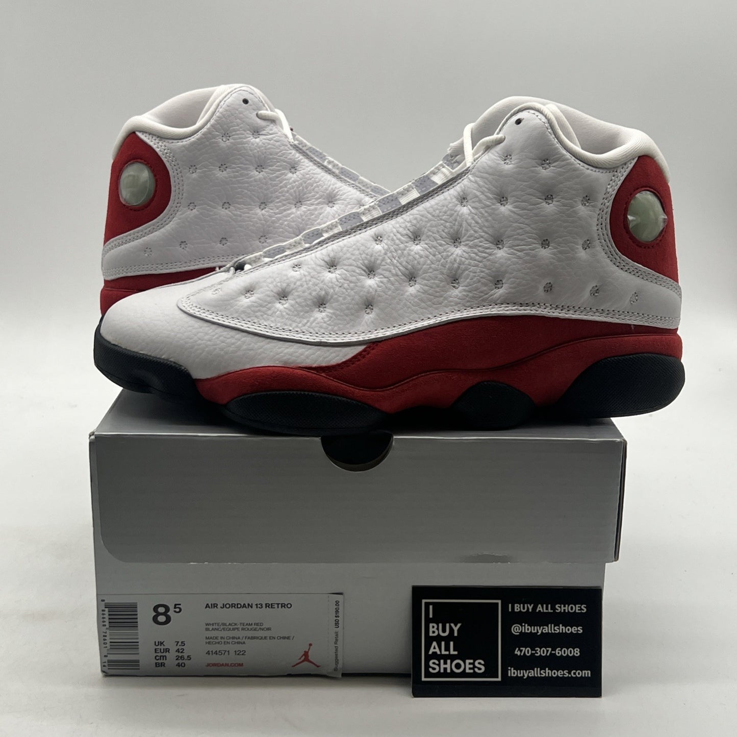 Size 8.5 - Air Jordan 13 Retro Chicago 2017 (414571-122)