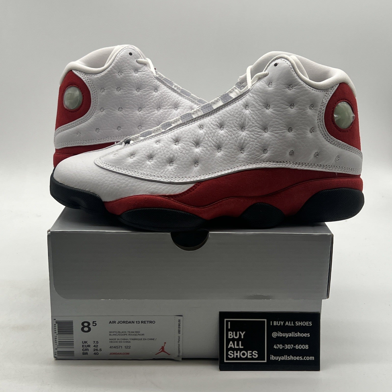 Size 8.5 - Air Jordan 13 Retro Chicago 2017 (414571-122)