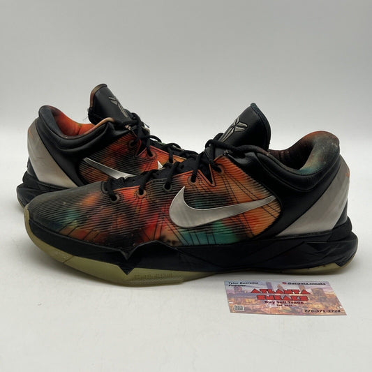 Size 11 - Nike Zoom Kobe 7 All Star - Galaxy Orange Grey Black (520810-001)