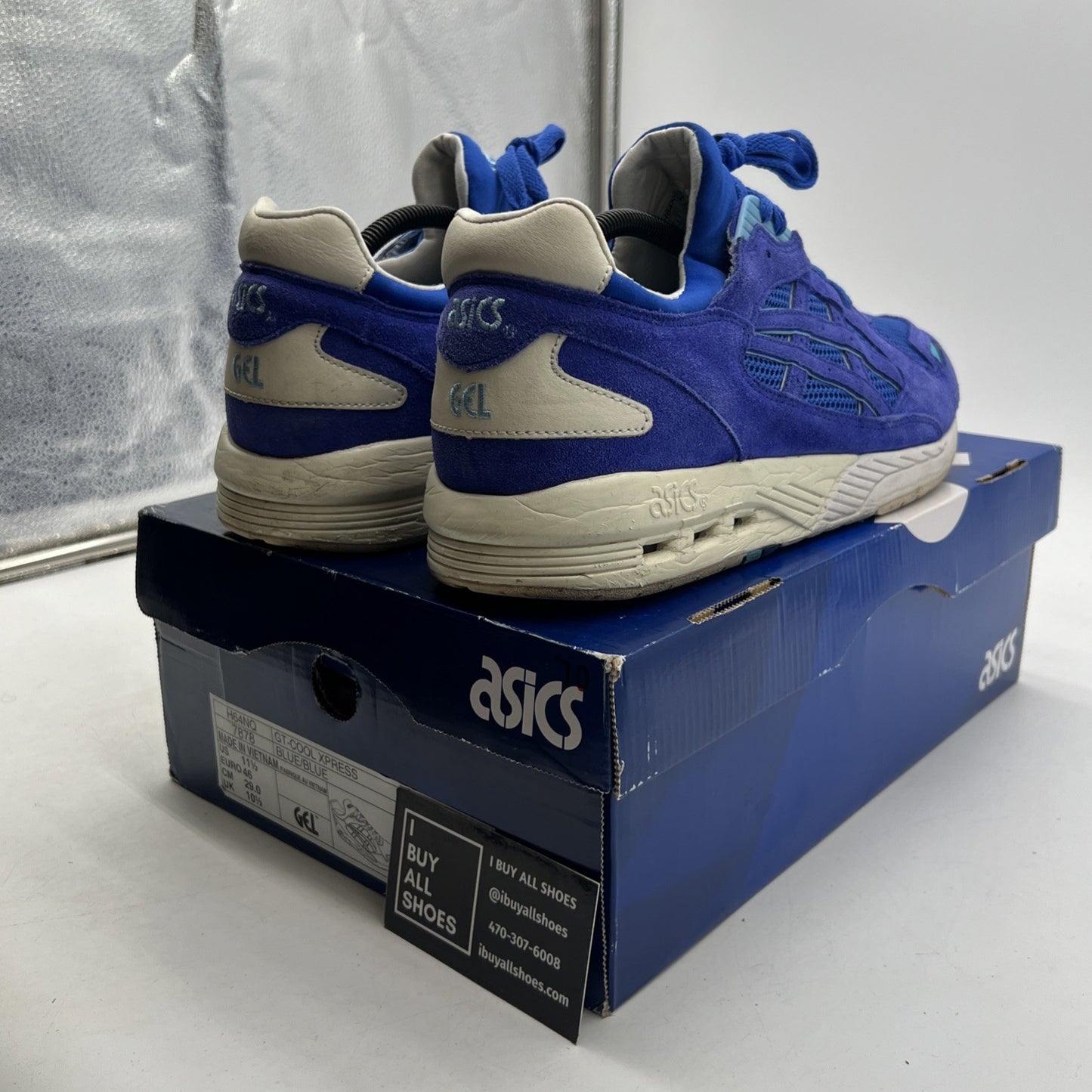Size 11.5 - ASICS GT Cool Xpress Aquarius Blue (H64NQ7878)