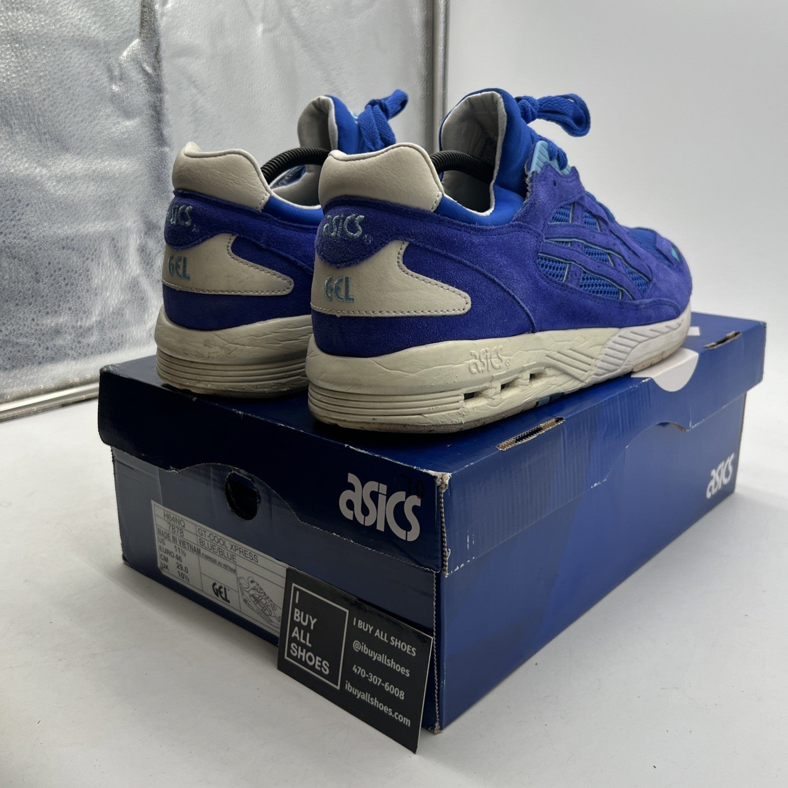 Size 11.5 - ASICS GT Cool Xpress Aquarius Blue (H64NQ7878)