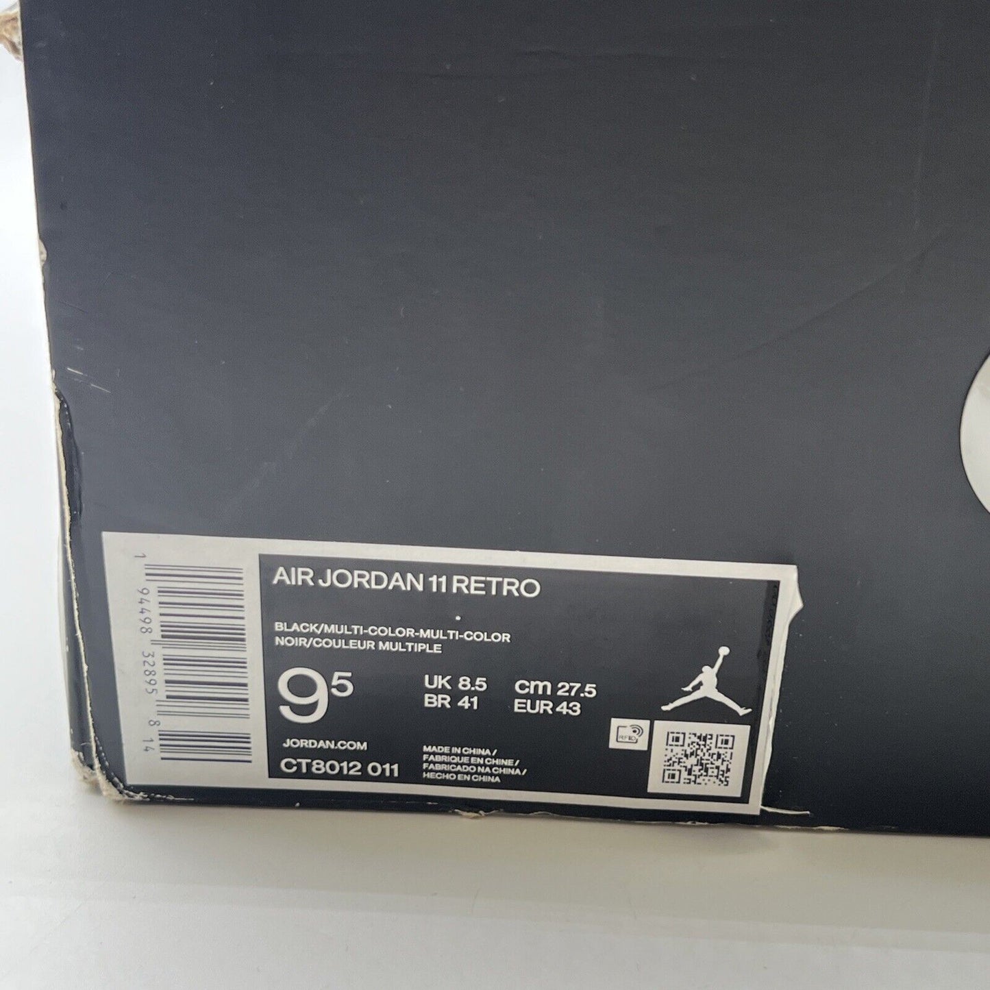 Size 9.5 - Air Jordan 11 Retro High Jubilee / 25th Anniversary (CT8012-001)