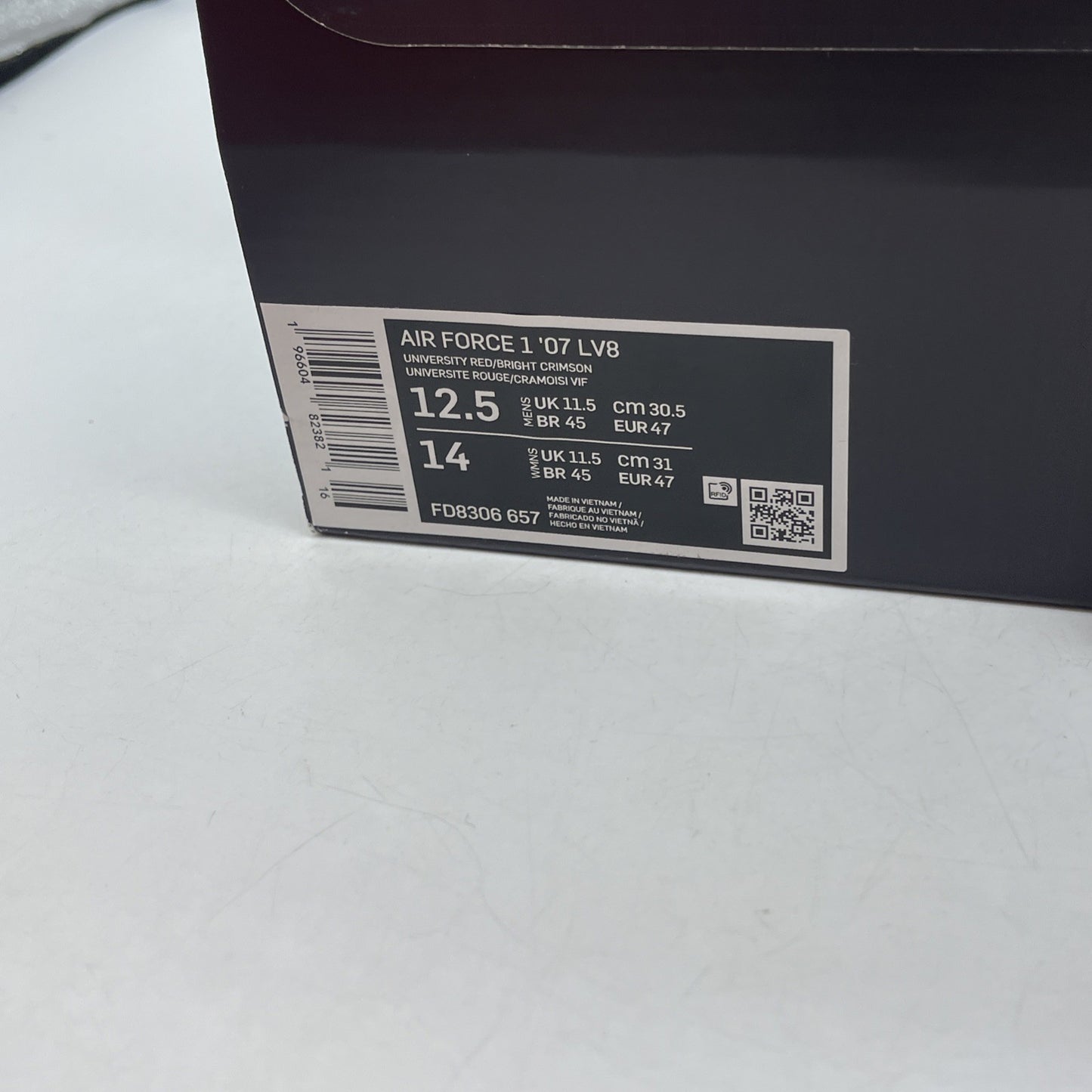 Size 12.5 - Nike Air Force 1 '07 ATL (FD8306-657)