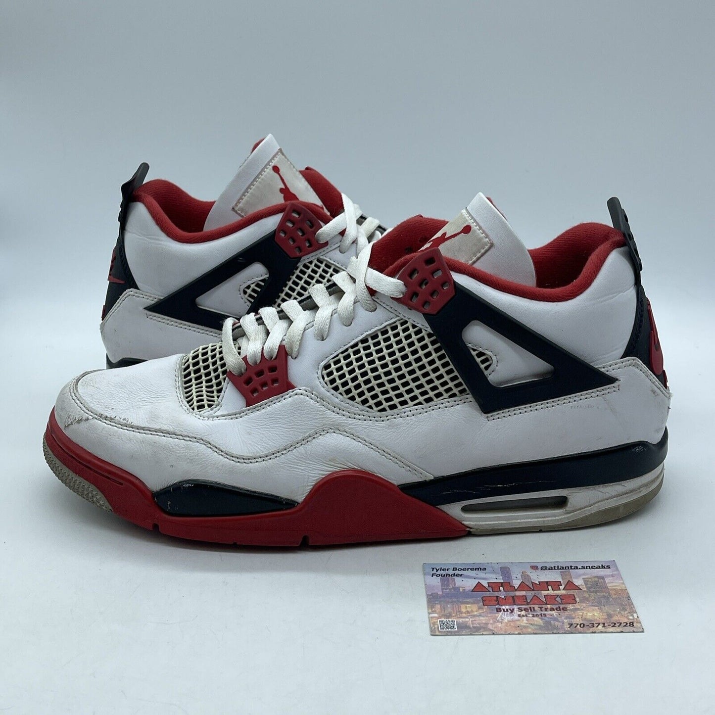 Size 13 - Jordan 4 Retro OG Mid Fire Red