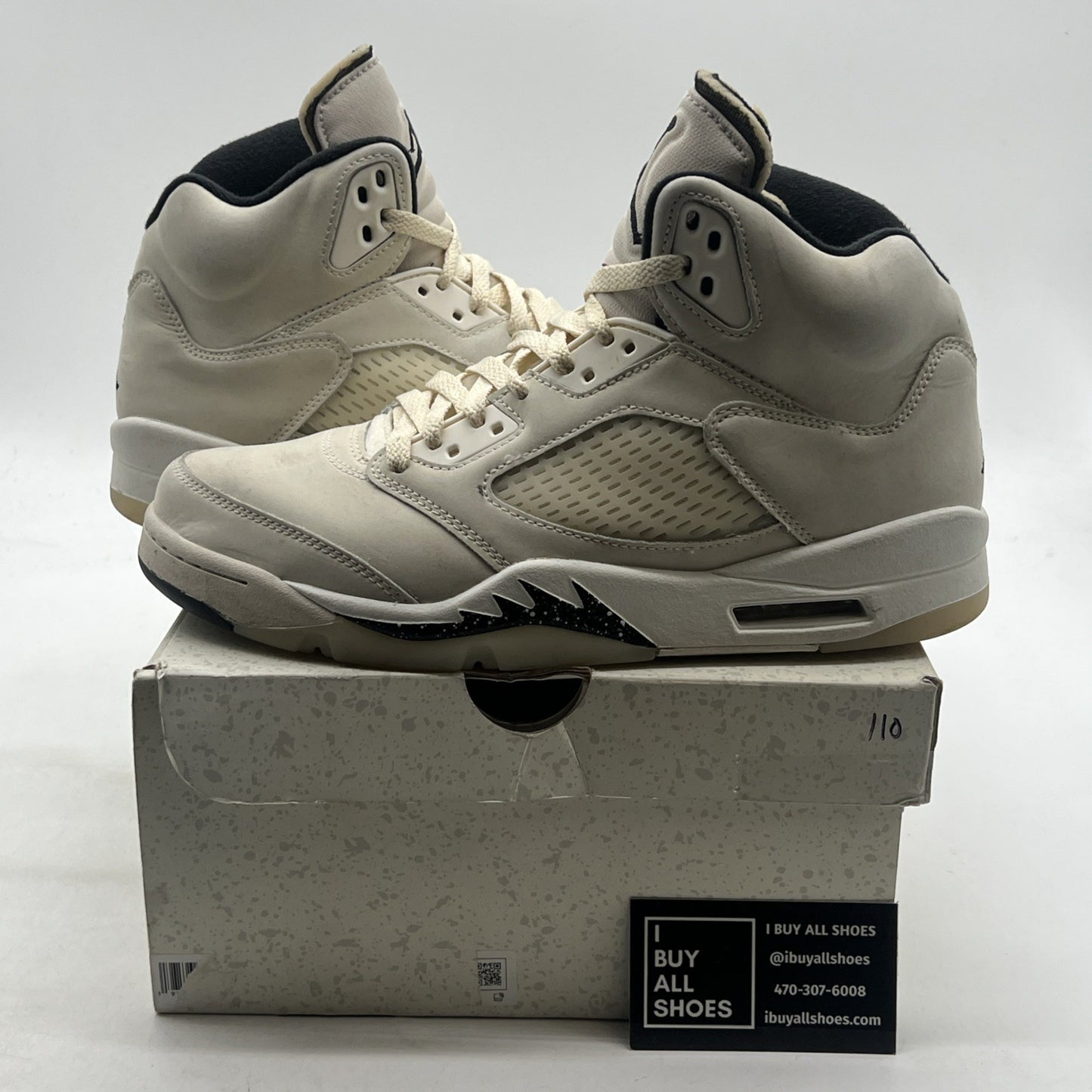 Size 9.5 - Air Jordan 5 Retro SE Sail (FN7405-100)