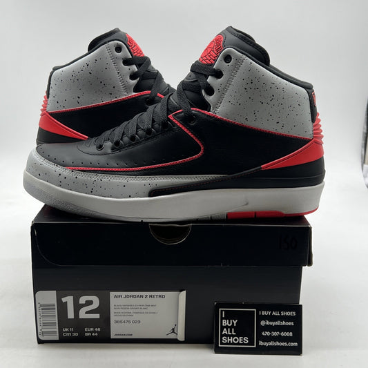 Size 12 - Air Jordan 2 Retro Infrared 23 (385475-023)
