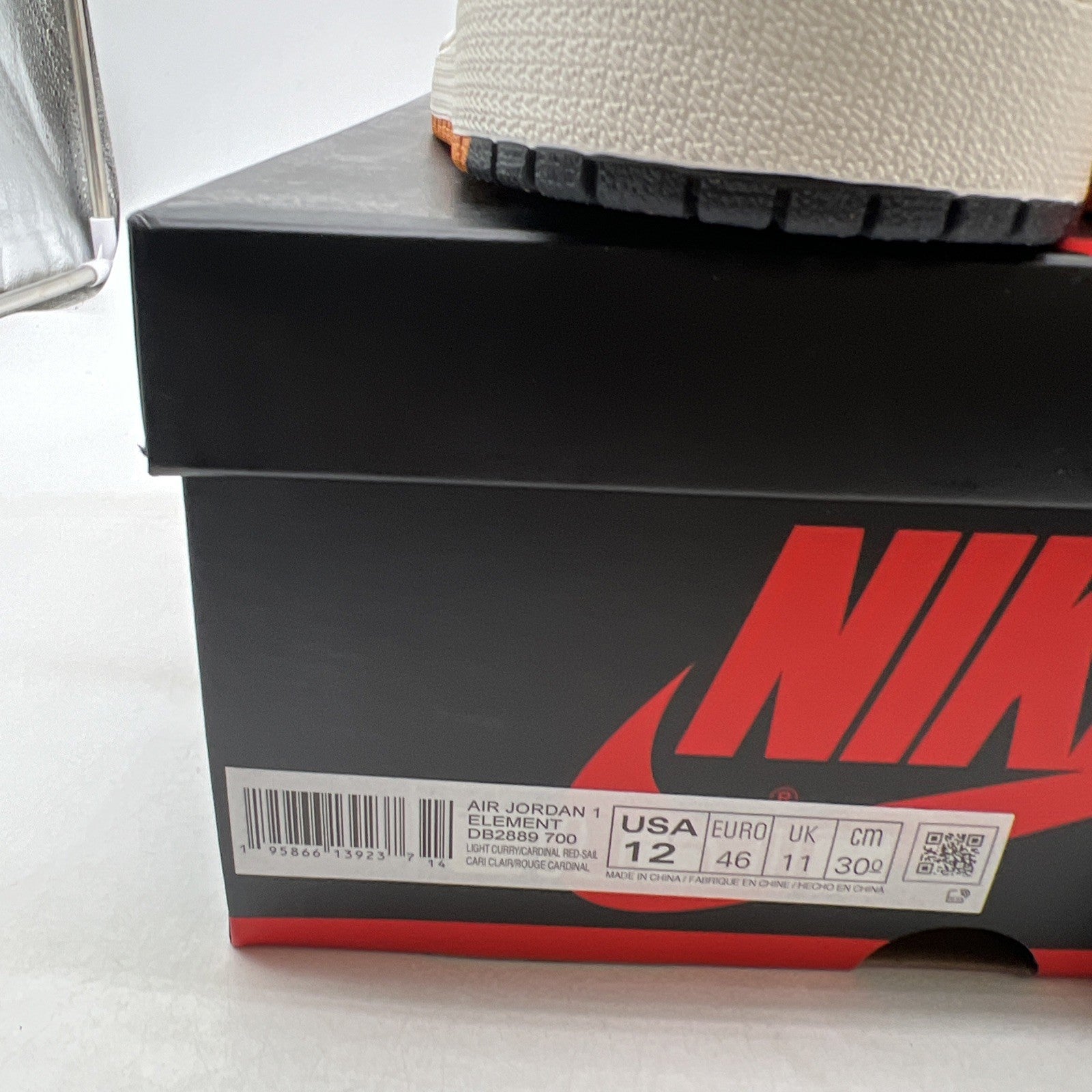 Size 12 - Air Jordan 1 Element GORE-TEX High Light Curry (DB2889-700)