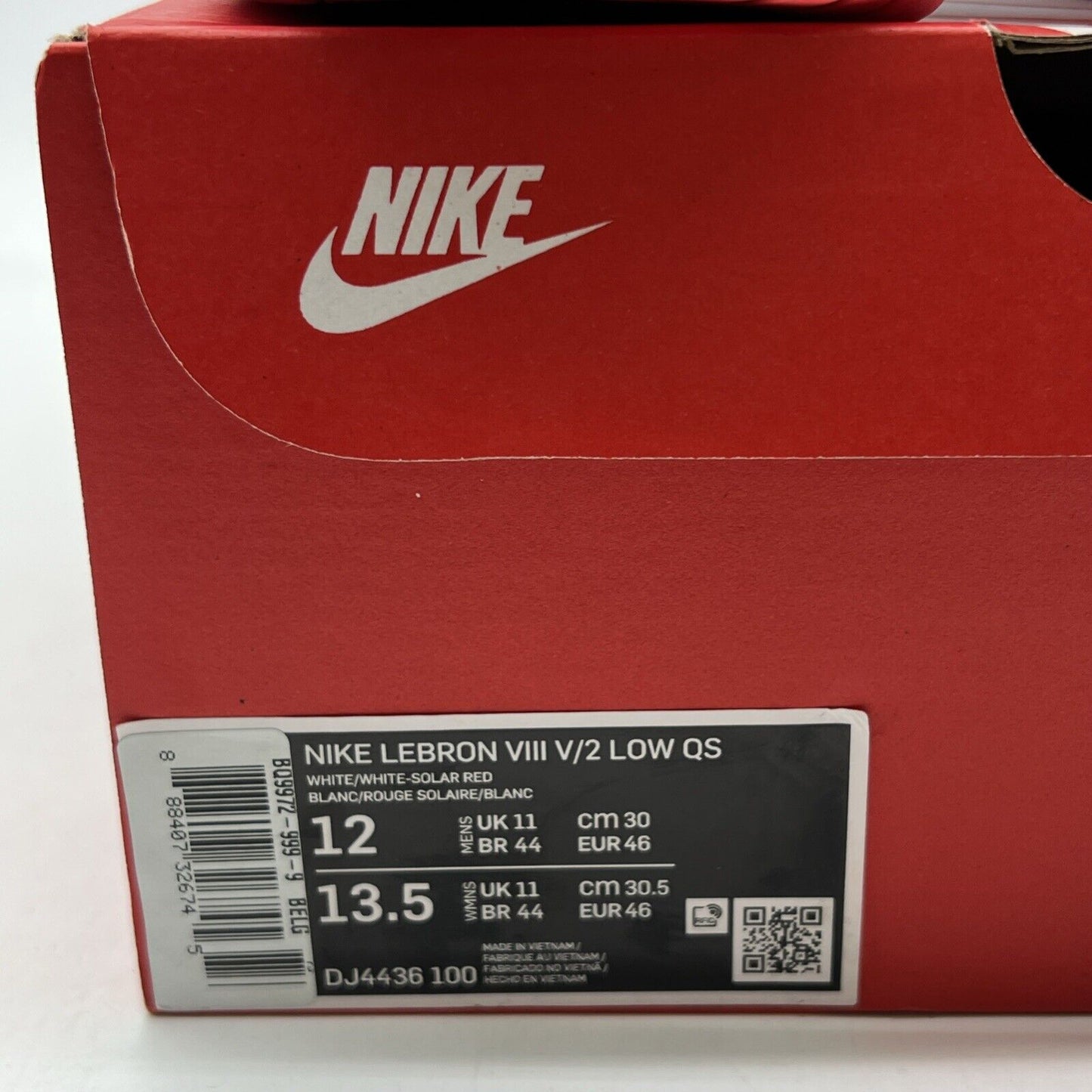 Size 12 - Nike LeBron 8 V/2 Retro 2021 Low Miami Night (DJ4436-100)