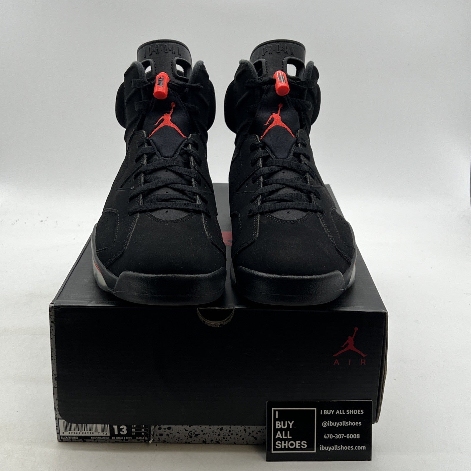 Size 13 - Air Jordan 6 Retro Mid Infrared (384664-060)