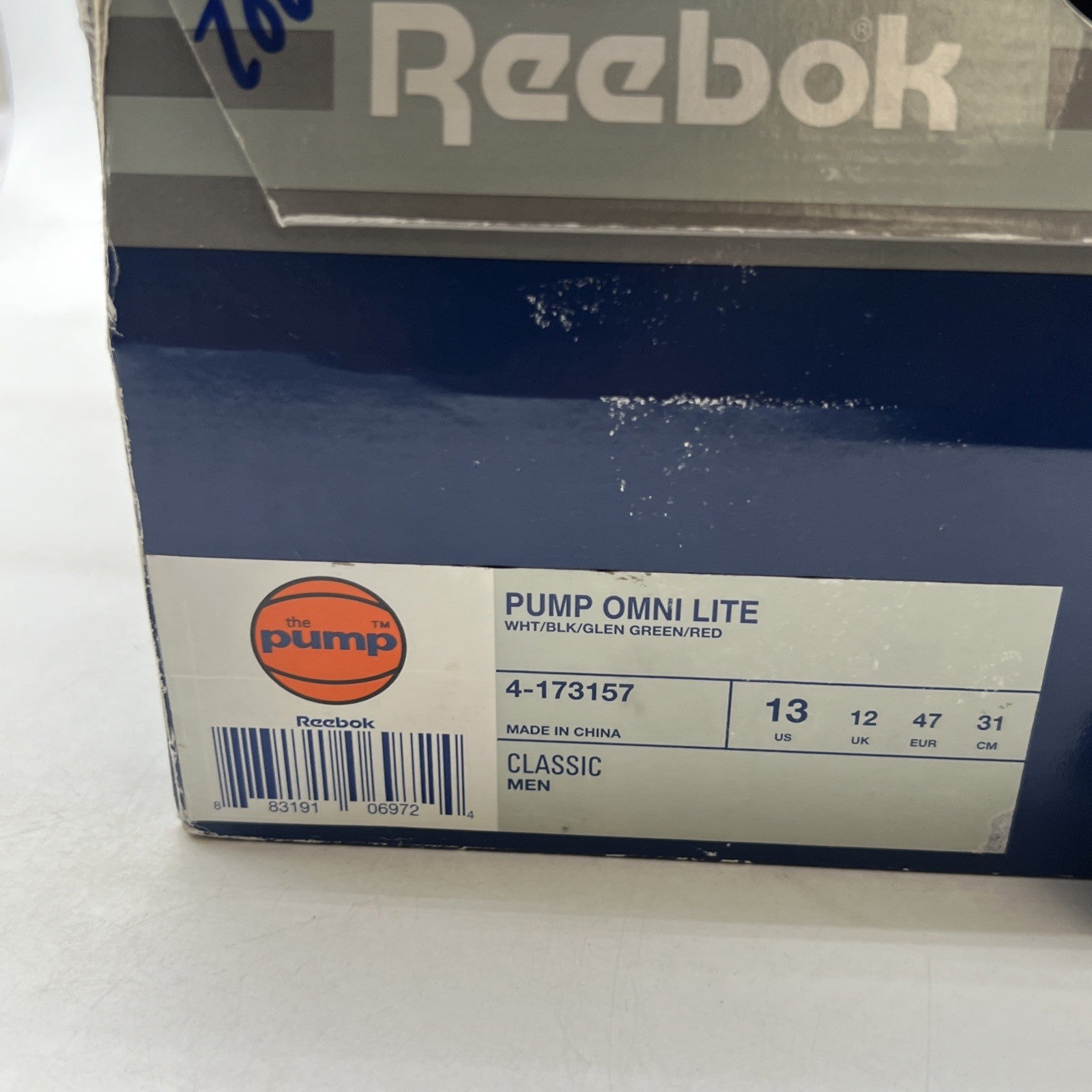 Size 13 - Reebok Pump Omni Lite King Of Spades Royal Flush Pack (4-173157)