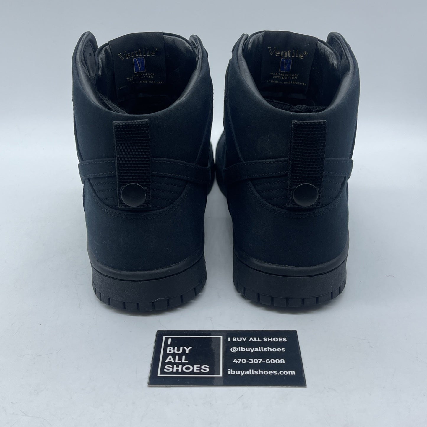 Size 9.5 - Nike Dunk Lux SP DSM Black Suede (718766-001)