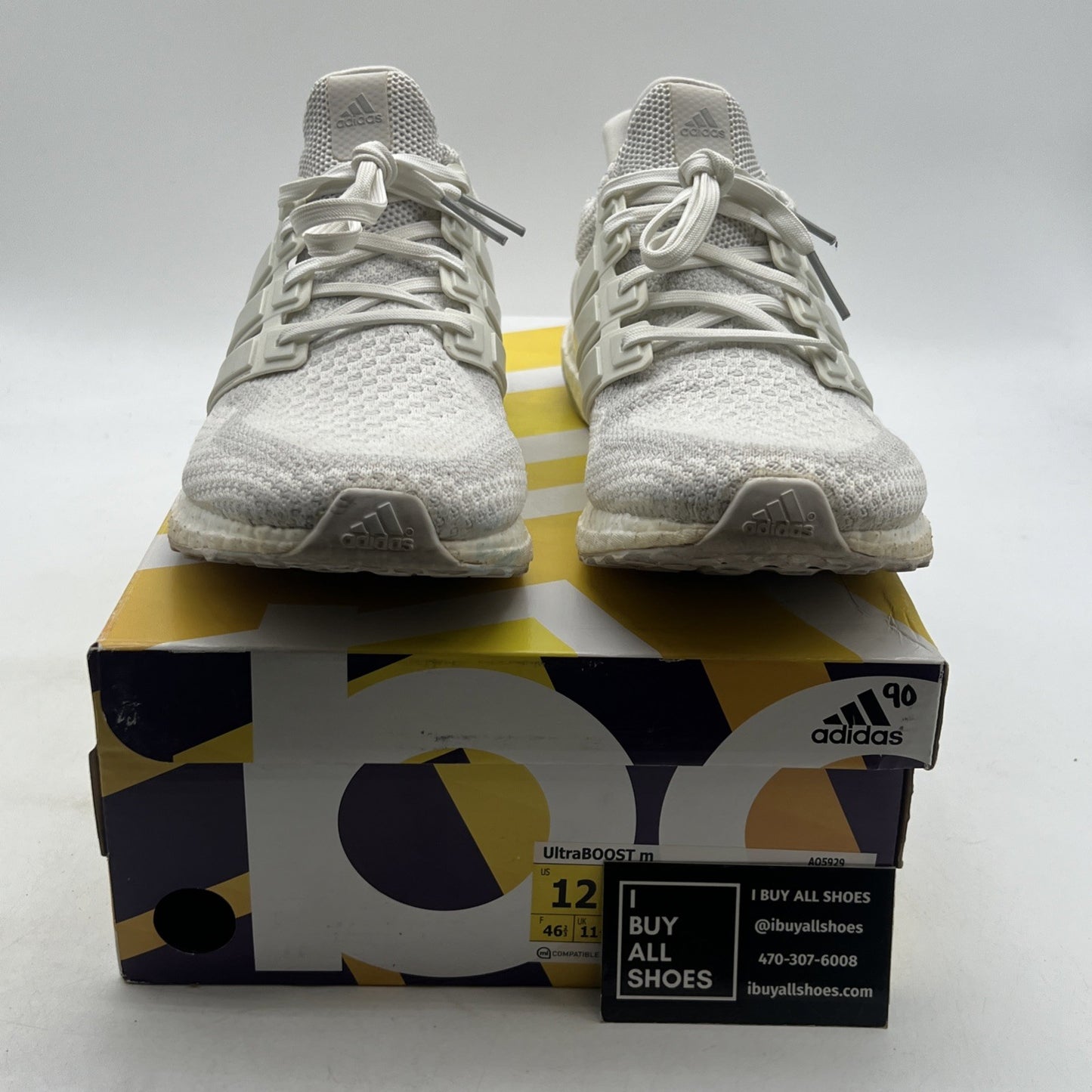 Size 12 - adidas UltraBoost 2.0 Triple White (AQ5929)